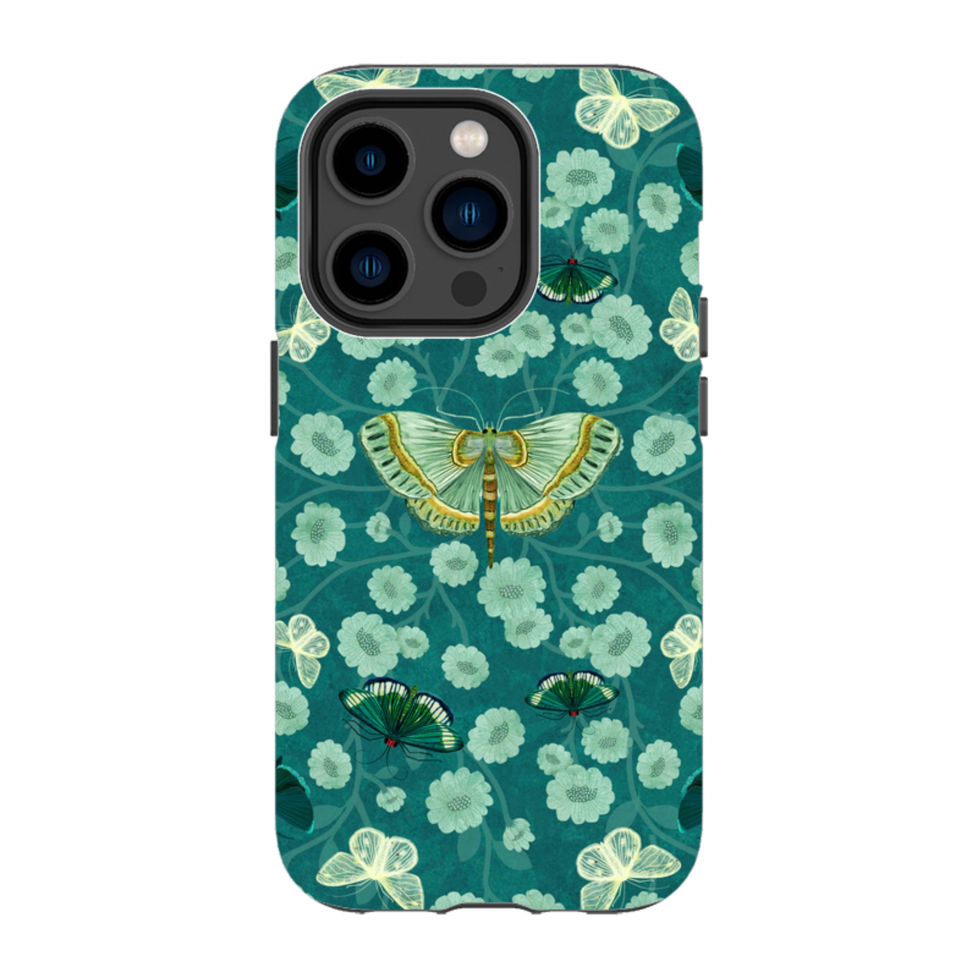 iPhone Tough Case - Medium Moth 2 By Katherine Quinn
