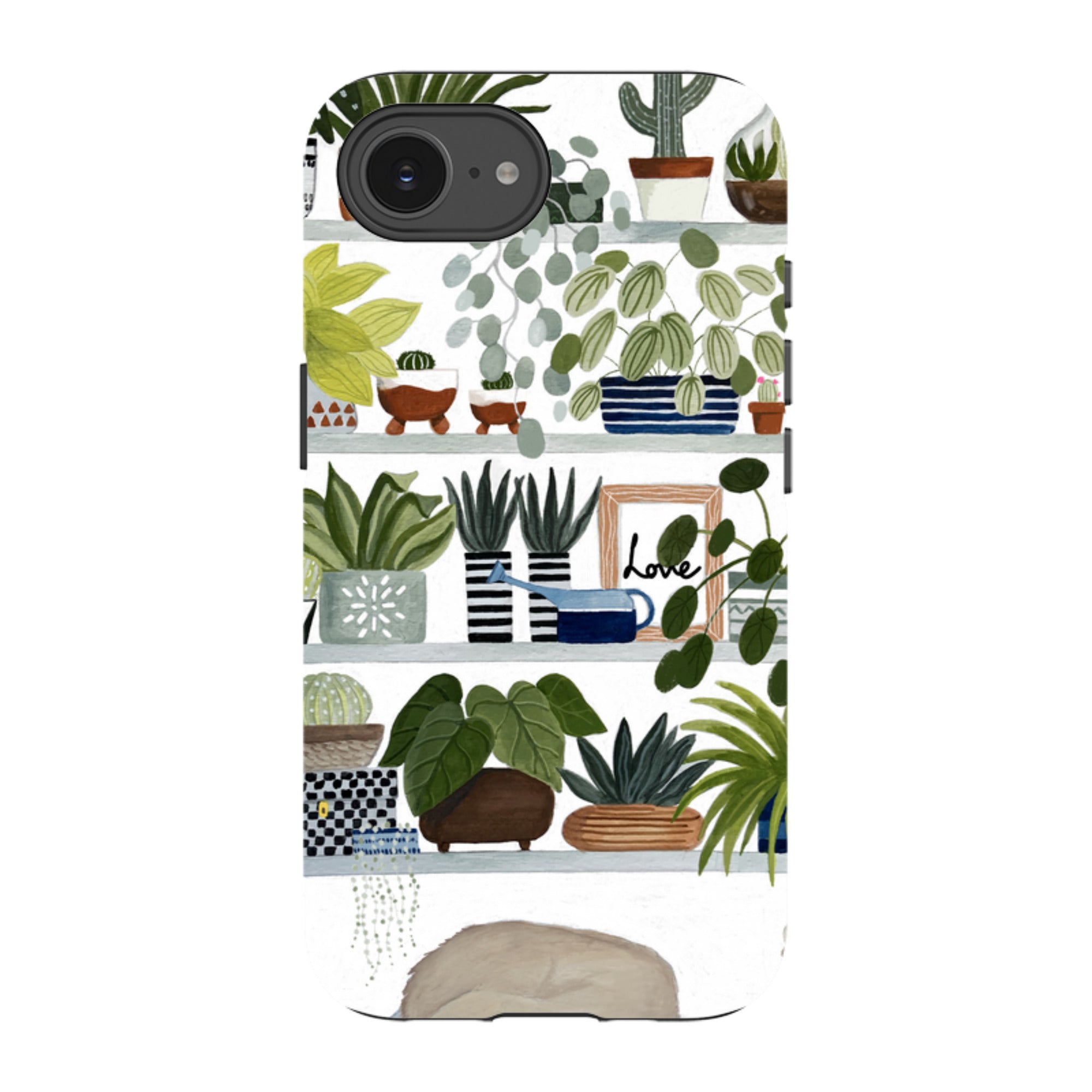 iPhone Tough Case - Plant Shelves By Bex Parkin