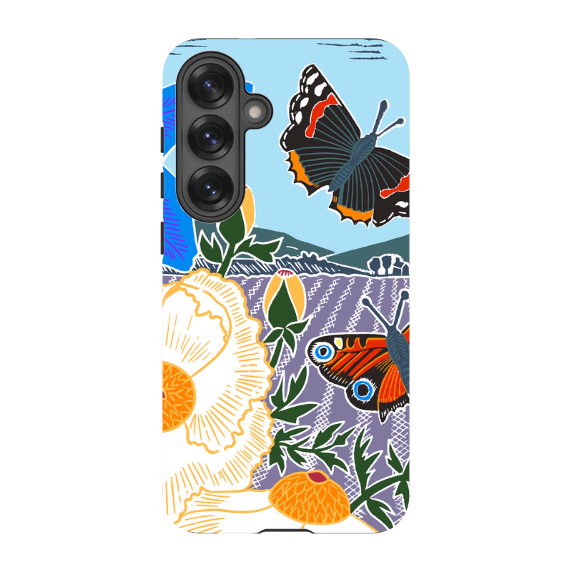 Samsung Tough Case - Bold Butterflies By Kate Heiss
