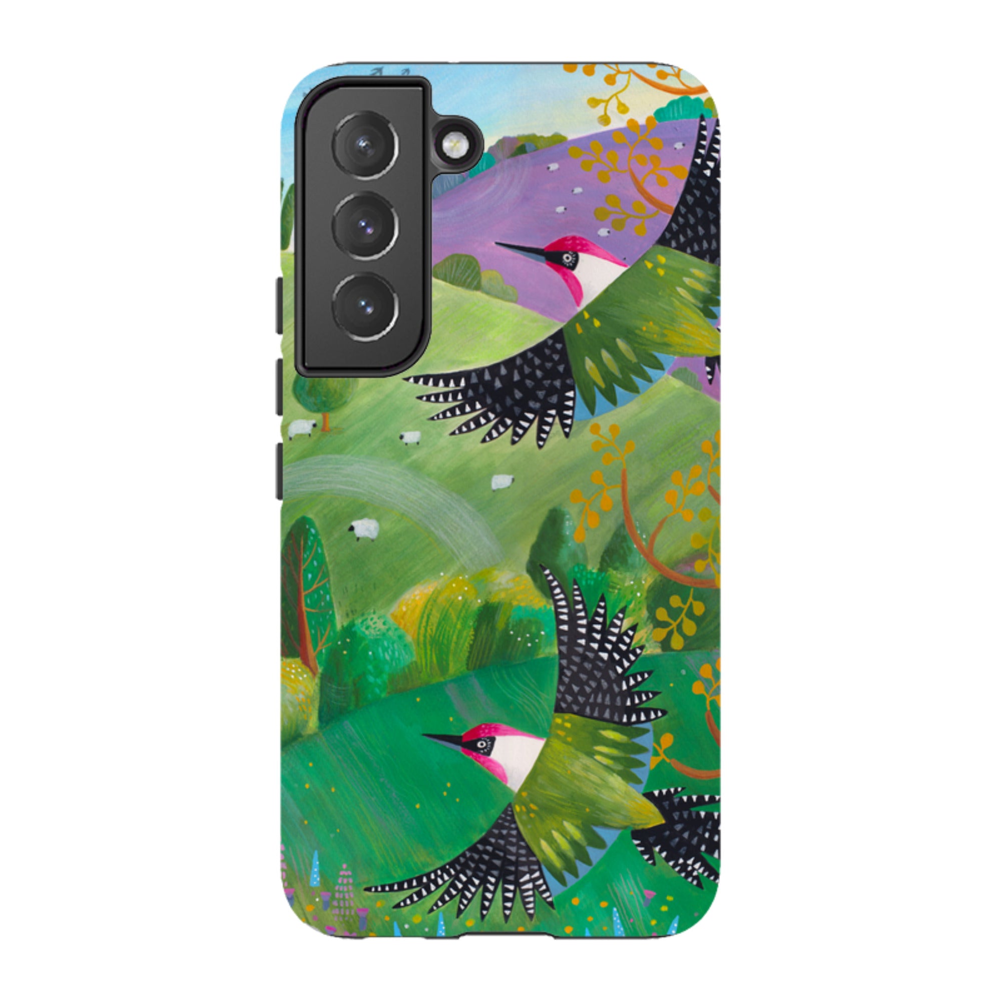 Samsung Tough Case - Woodpeckers By Bex Parkin