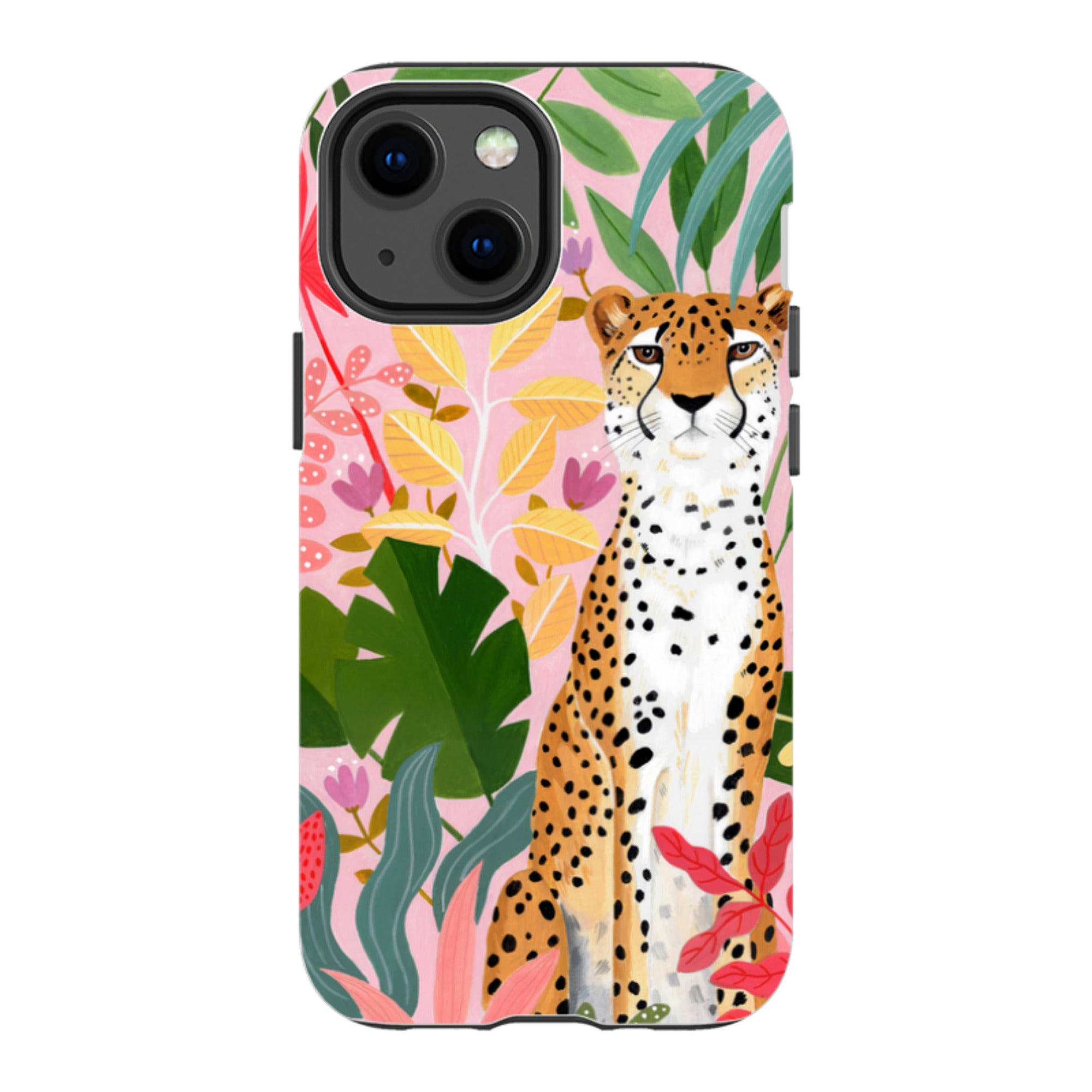 iPhone Tough Case - Cheetah Jungle By Bex Parkin
