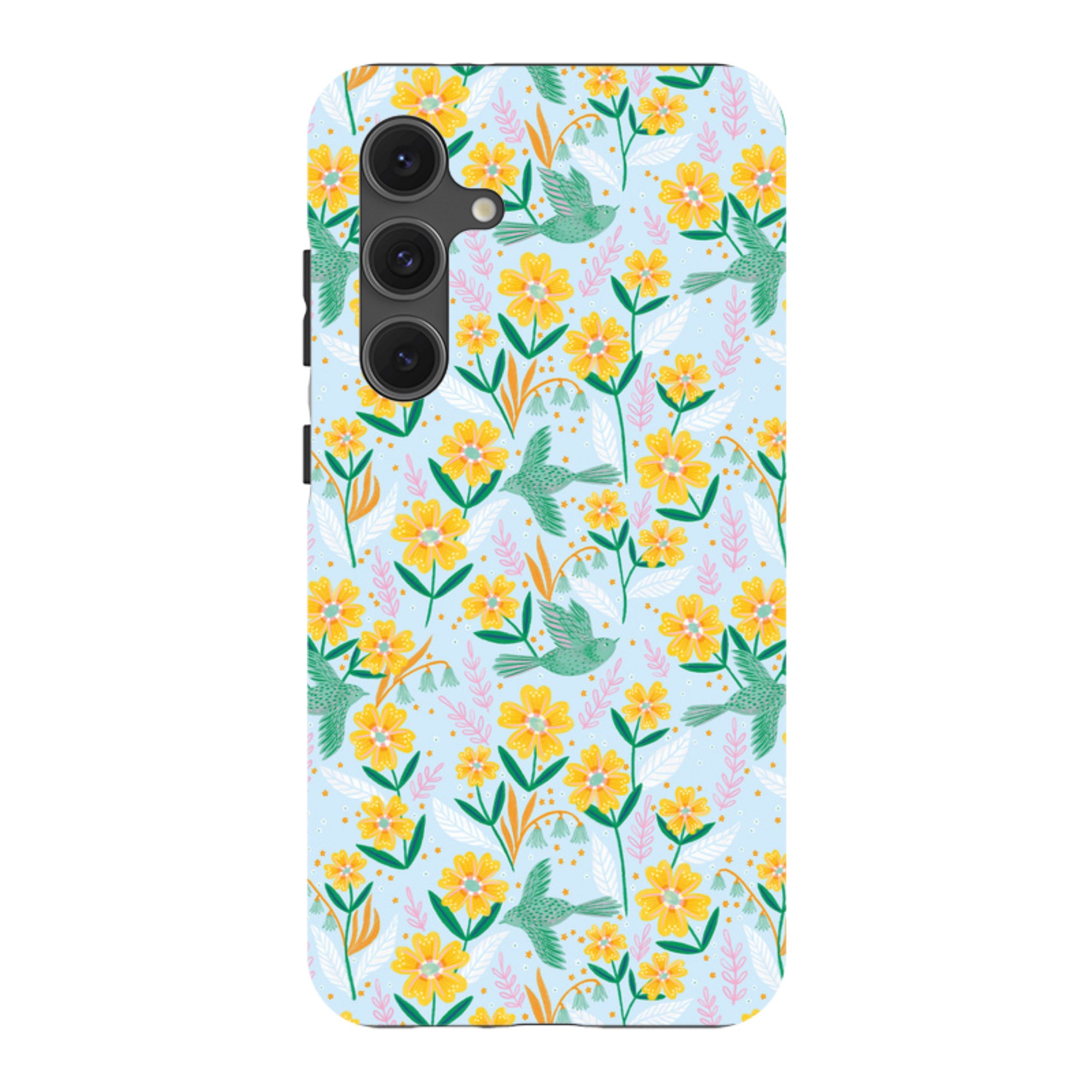 Samsung Tough Case - Sweet Birds Blue By Lee Foster Wilson