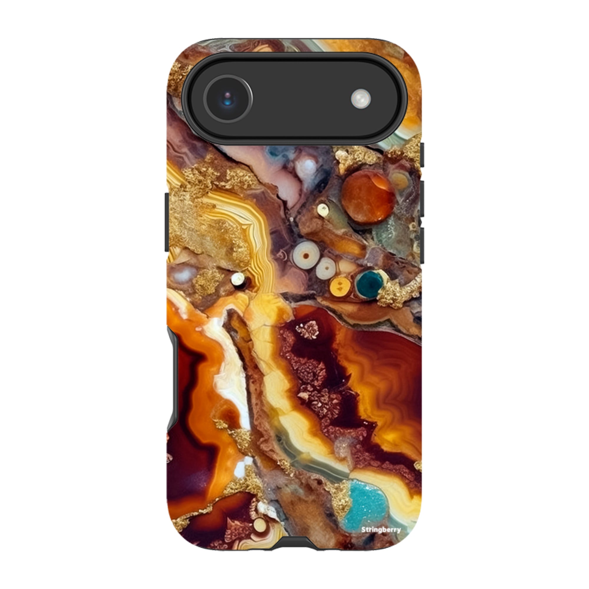 iPhone MagSafe Tough Case - Spanish Gold