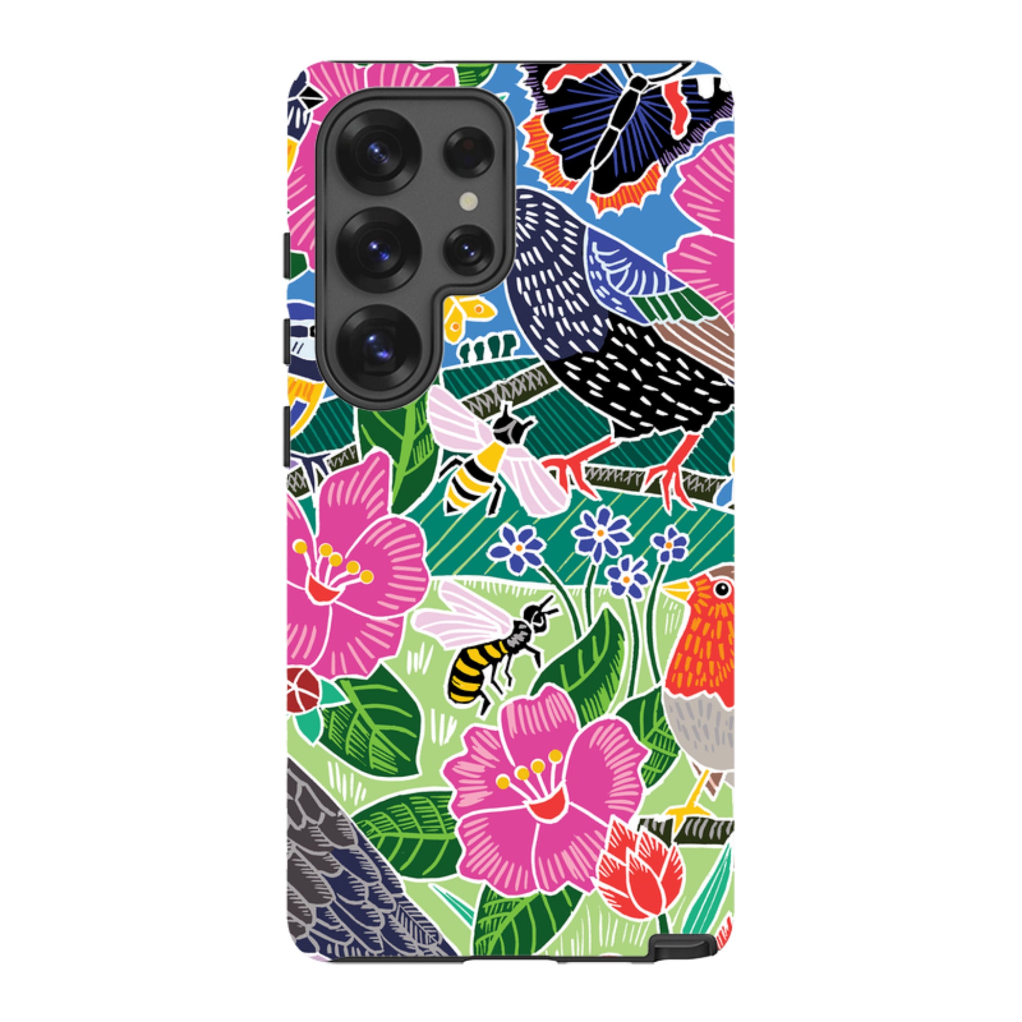 Samsung Tough Case - Garden Bird Jigsaw A By Kate Heiss