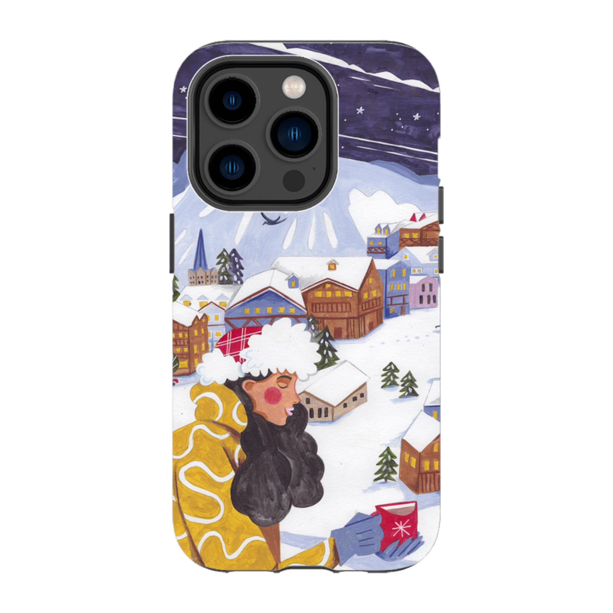iPhone Tough Case - Courchevel By Caroline Bonne Muller