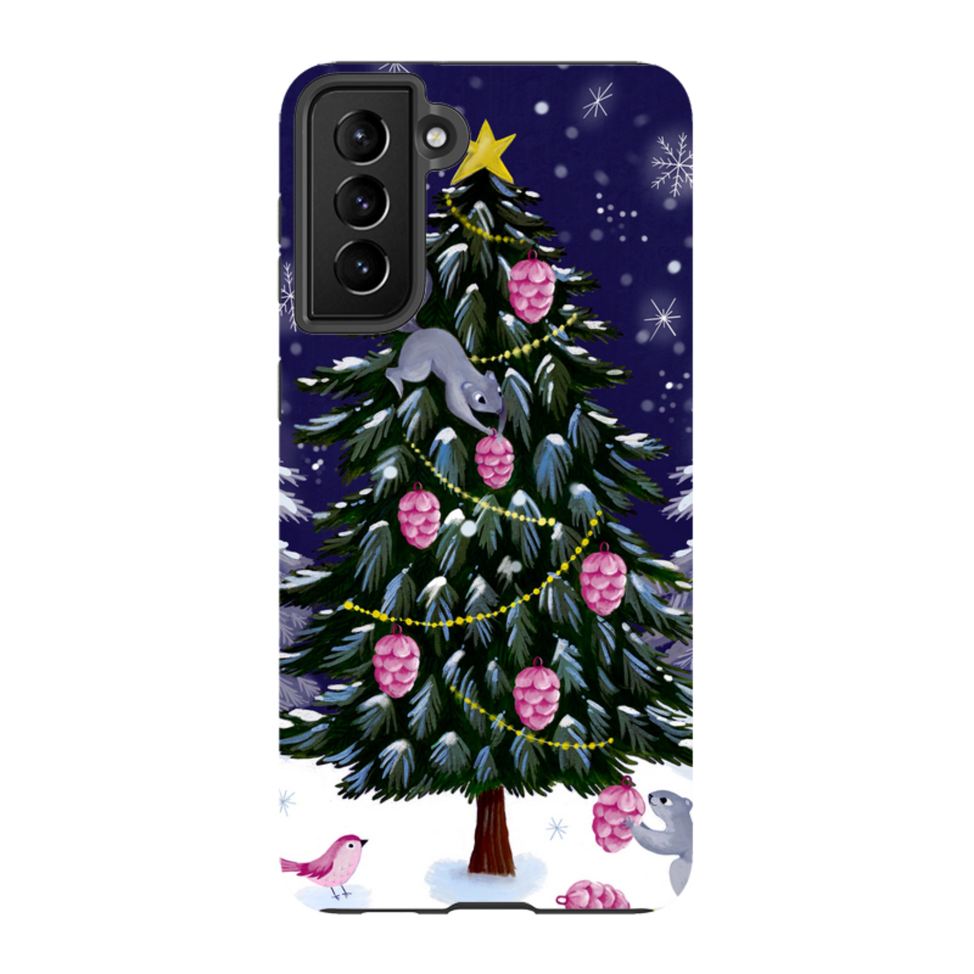 Samsung Tough Case - Squirrel Tree By Bex Parkin