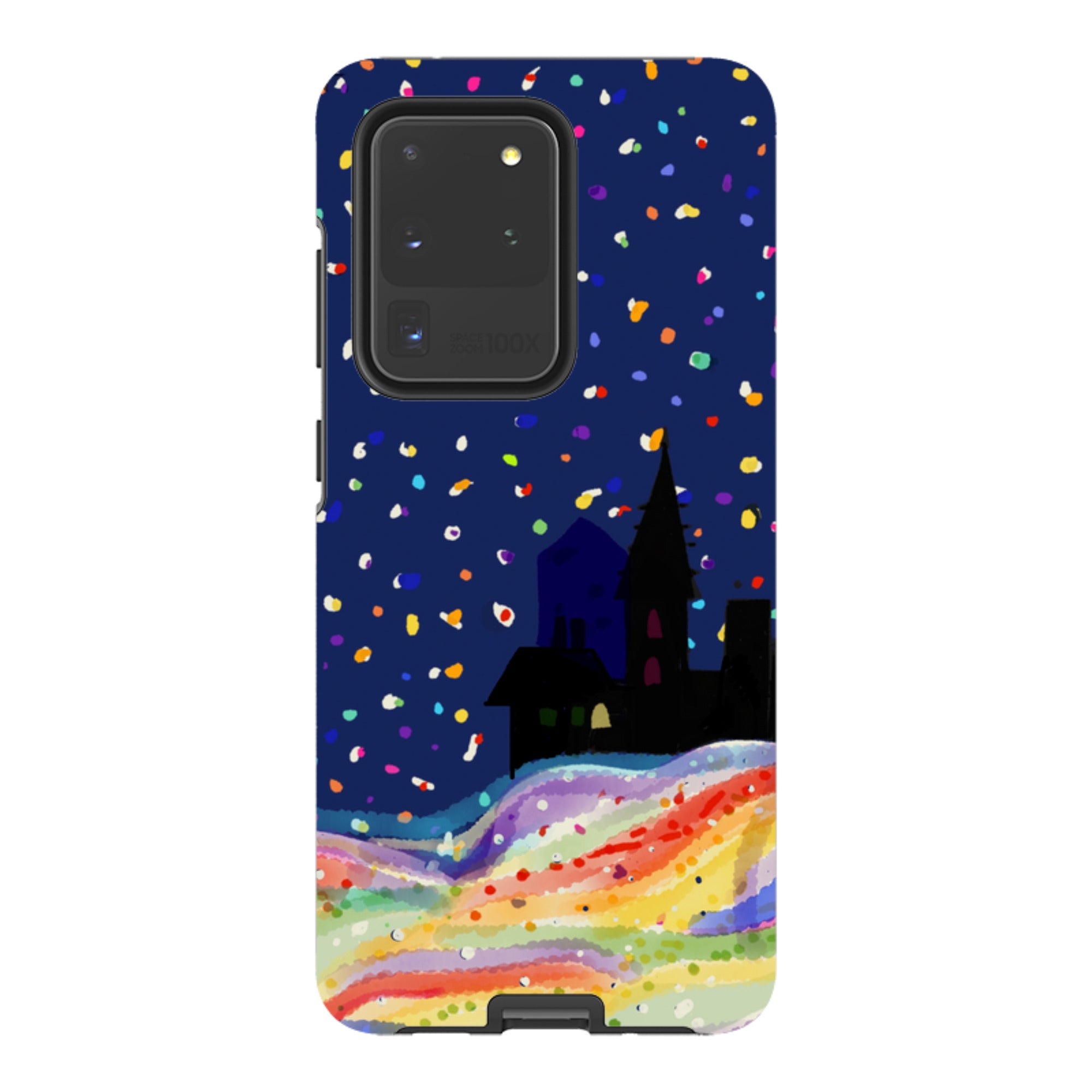 Samsung Tough Case - Rainbow Snow By Sarah Campbell