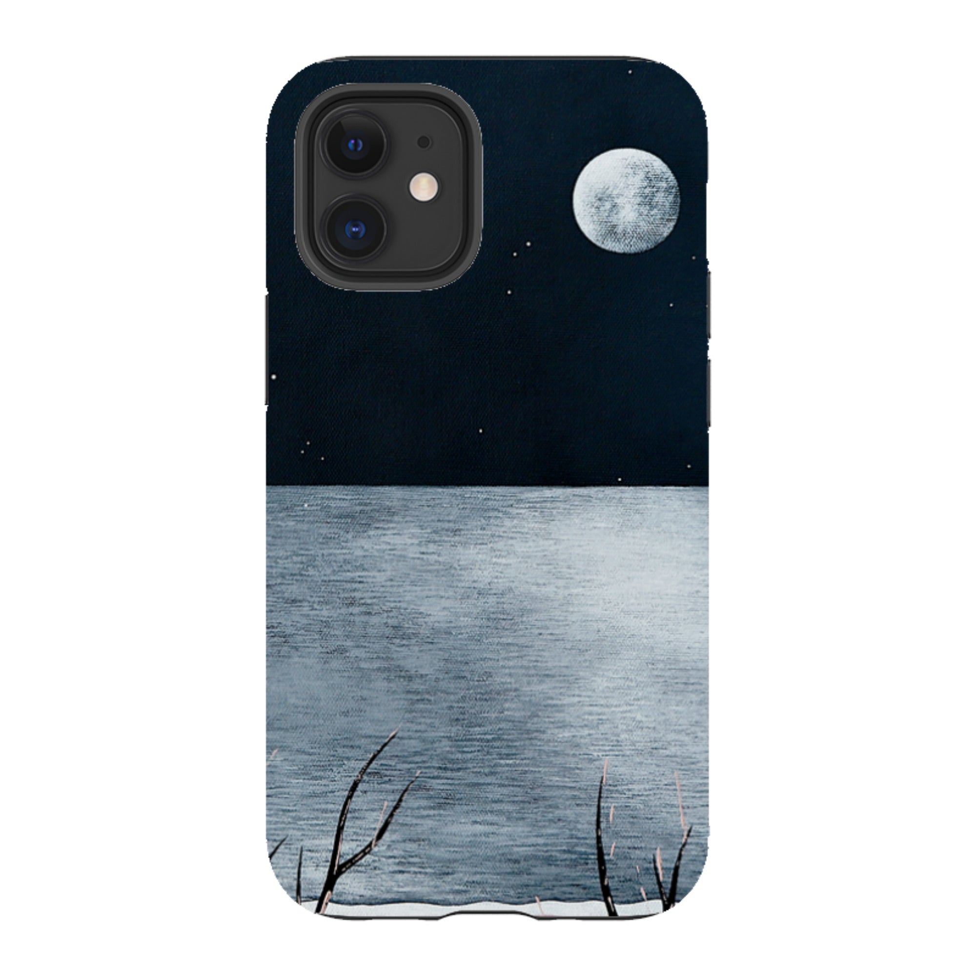 iPhone Tough Case - Night Of The Huge Moon By Natasha Newton