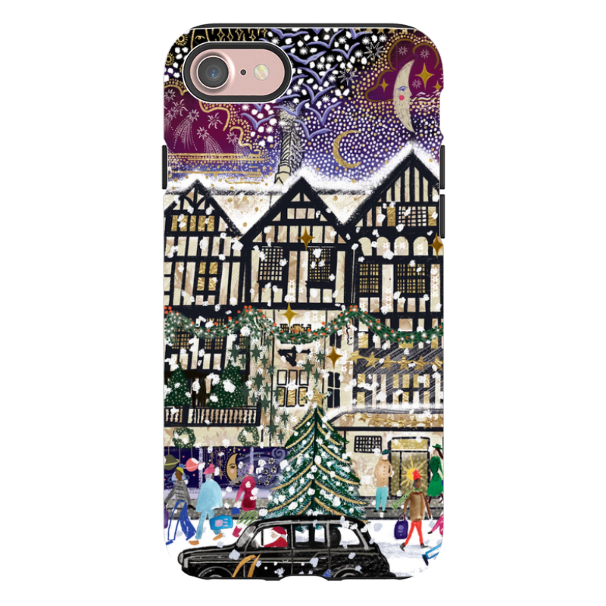 iPhone Tough Case - Christmas In London II By Emma Frances Grant