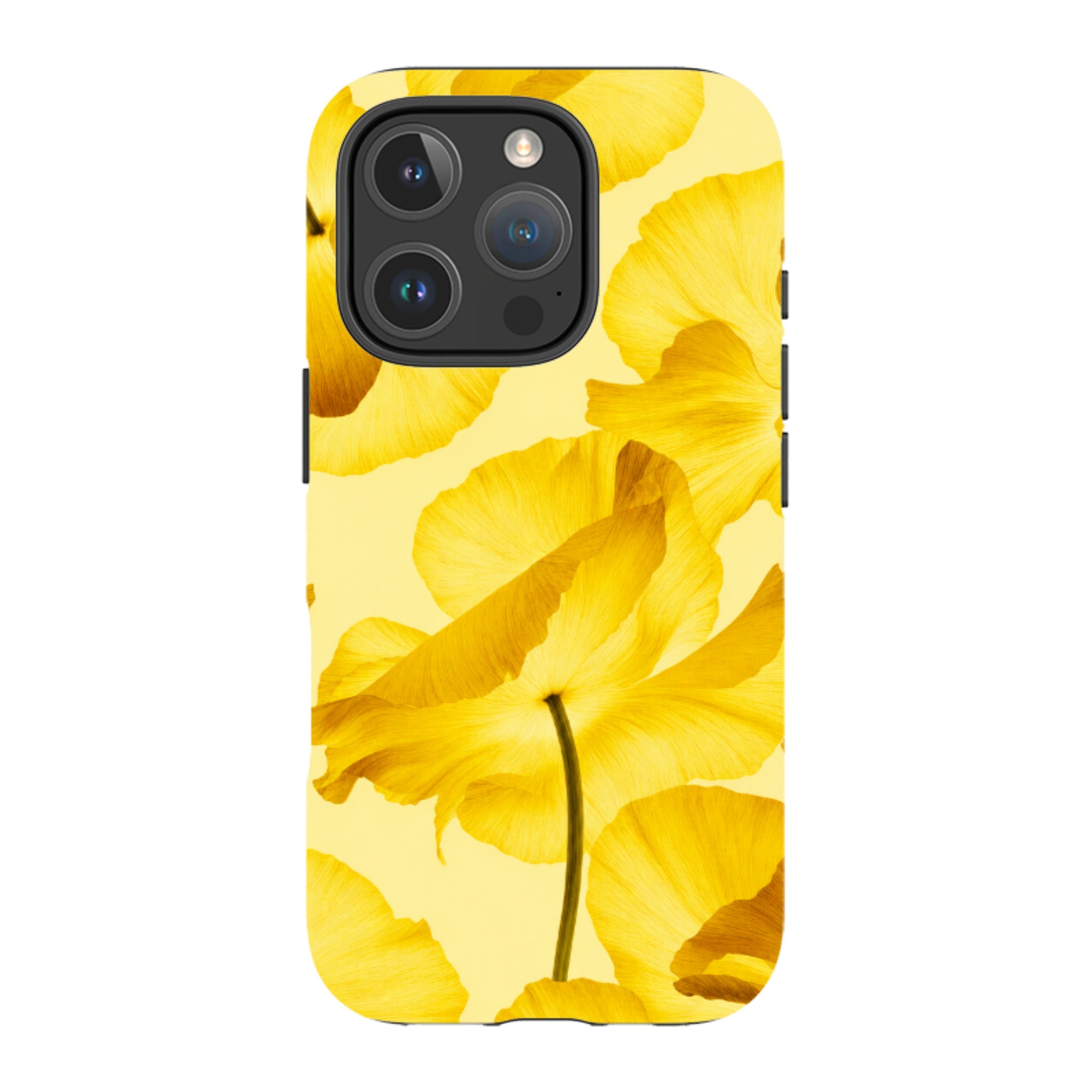 iPhone MagSafe Tough Case - Yellow Poppy
