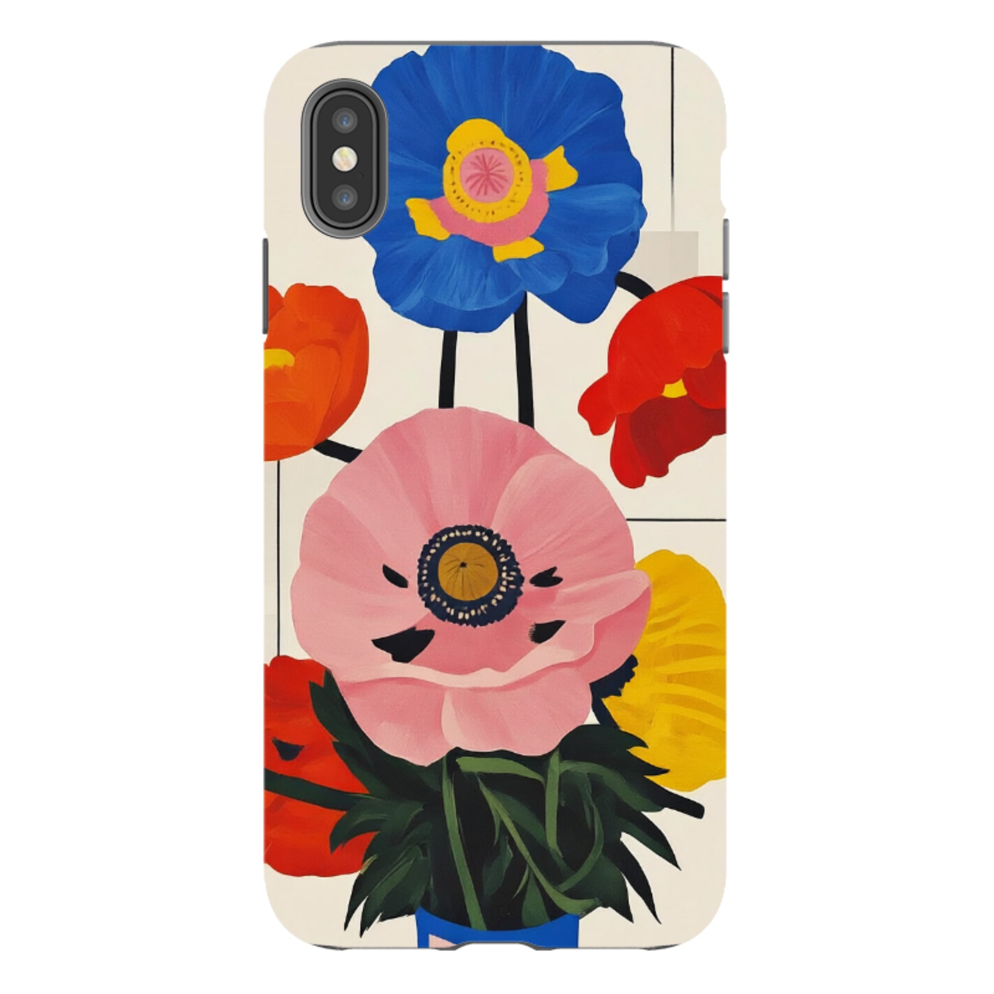iPhone Tough Case - Kisling Poppy Peach