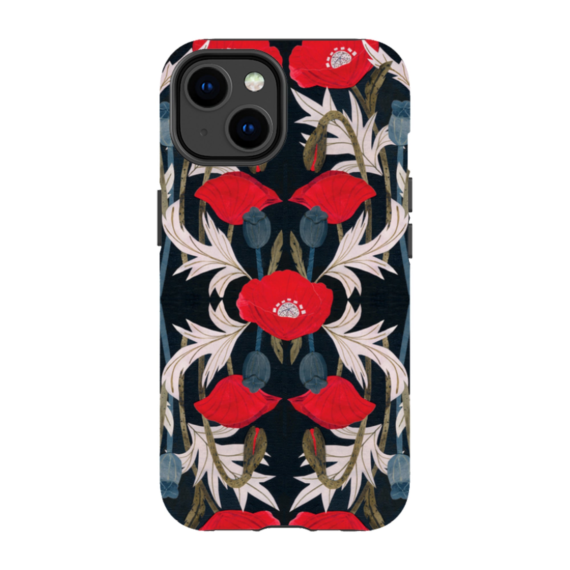 iPhone Tough Case - Poppy By Tracey English