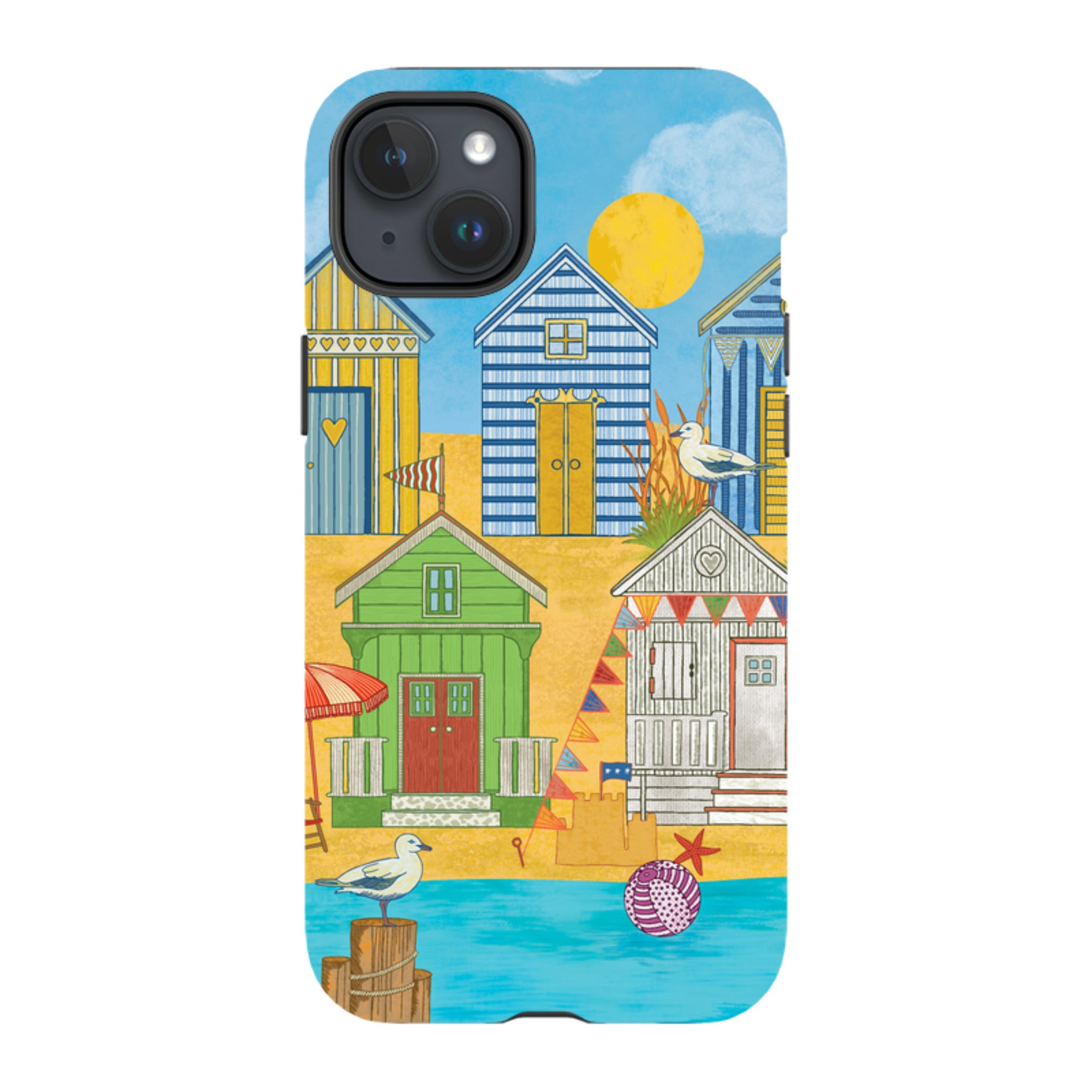iPhone MagSafe Tough Case - Beach House By Natalie Pedetti Prack