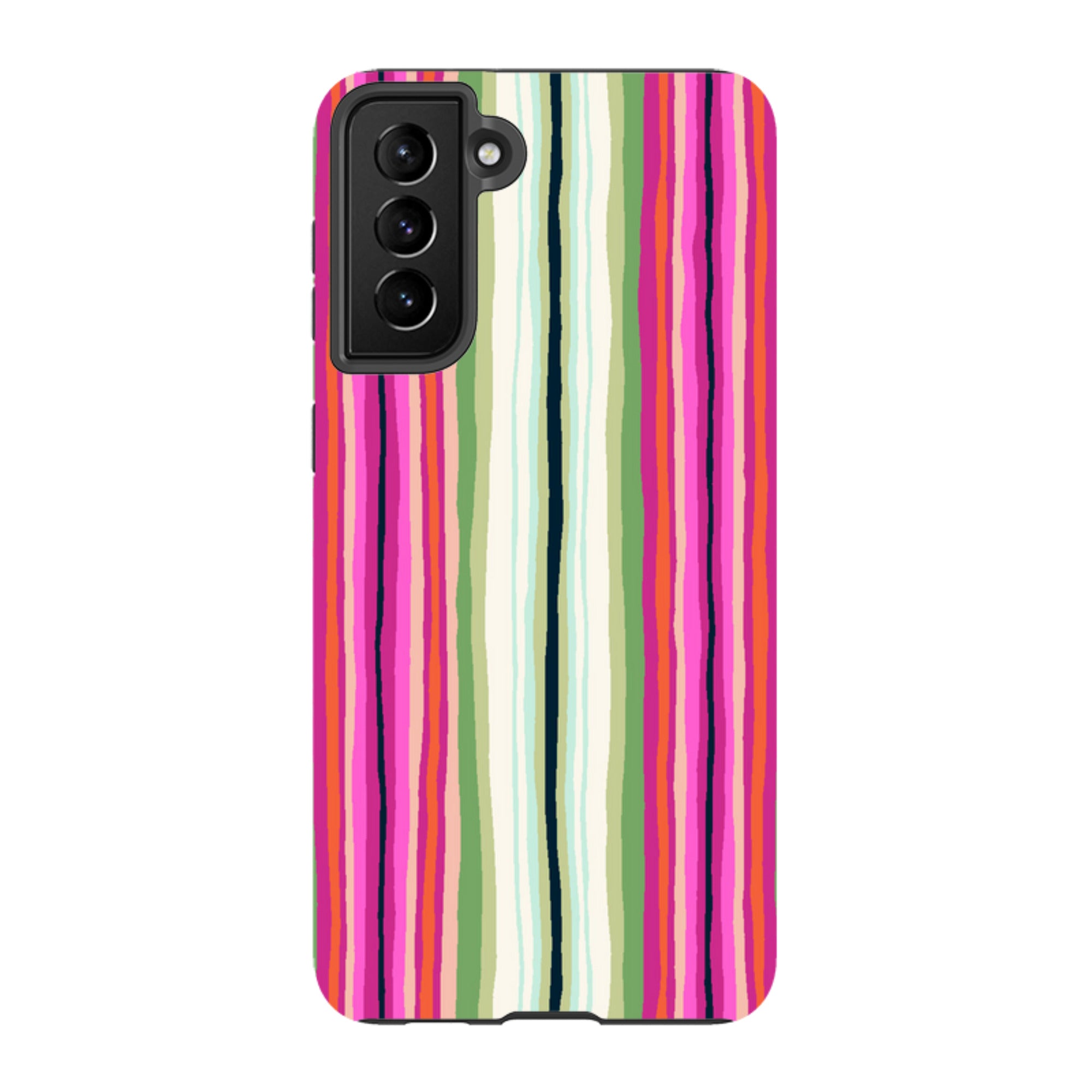 Samsung Tough Case - Atelier Stripe Windflower By Sarah Campbell