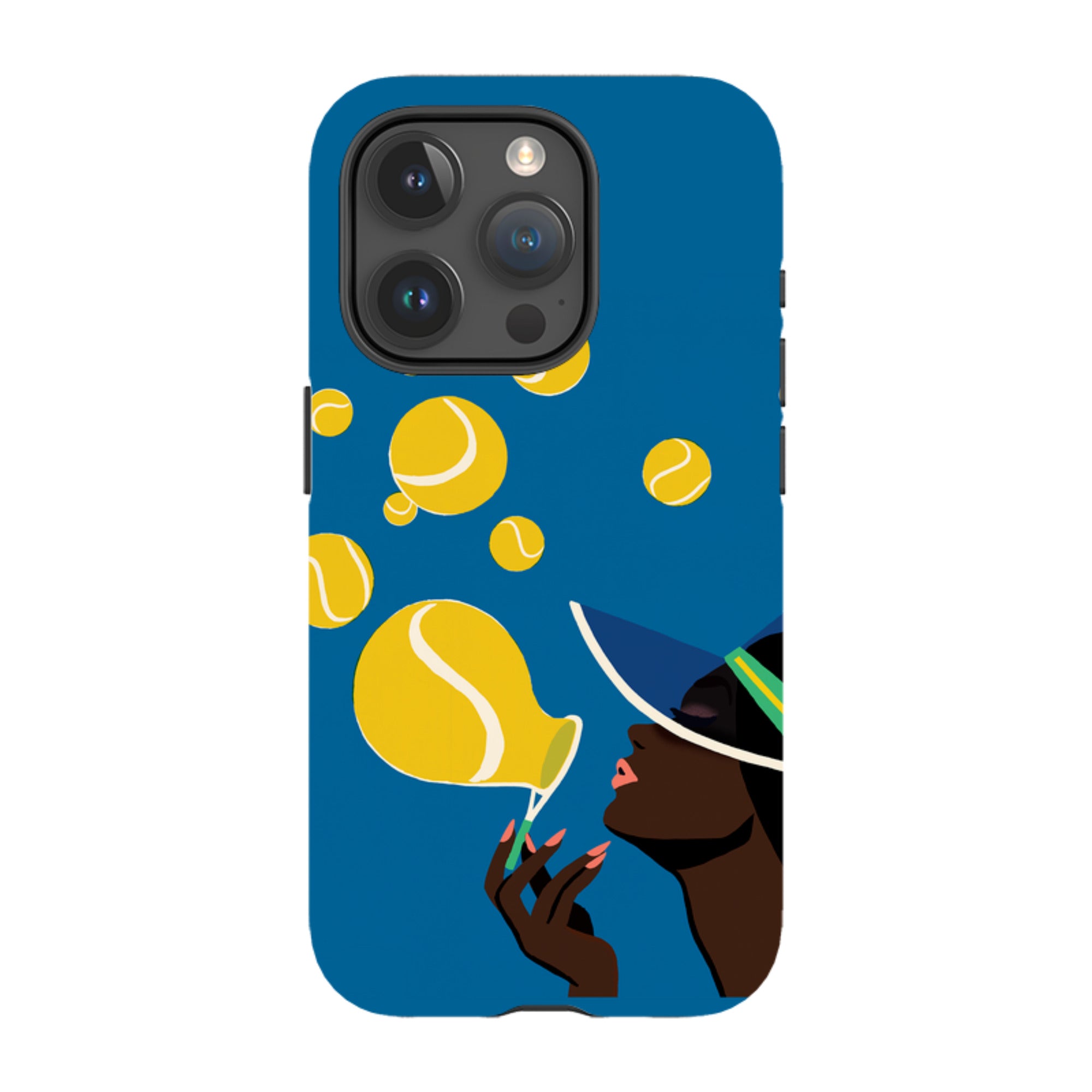 iPhone Tough Case - Court Bubbles