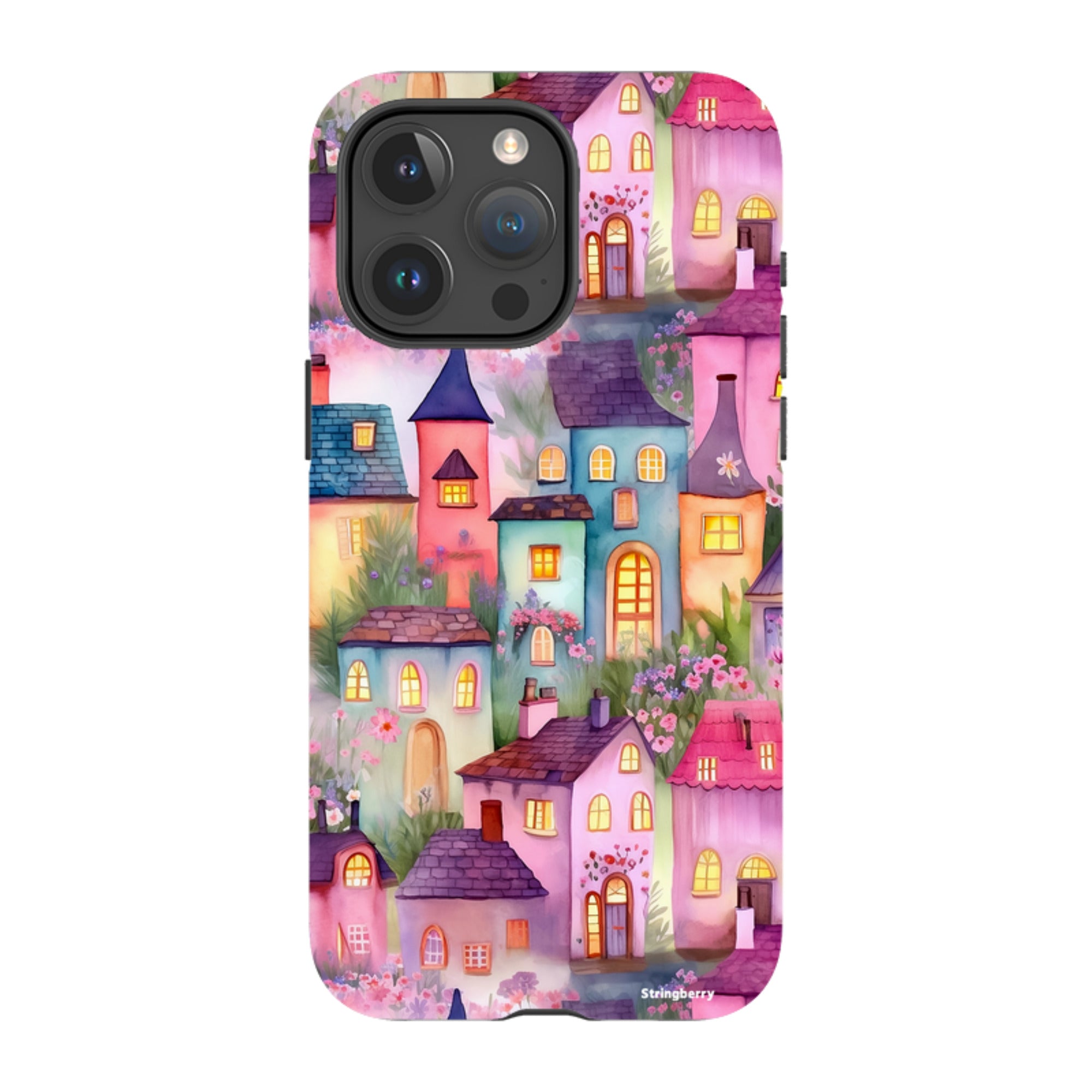 iPhone Tough Case - Fairy Houses