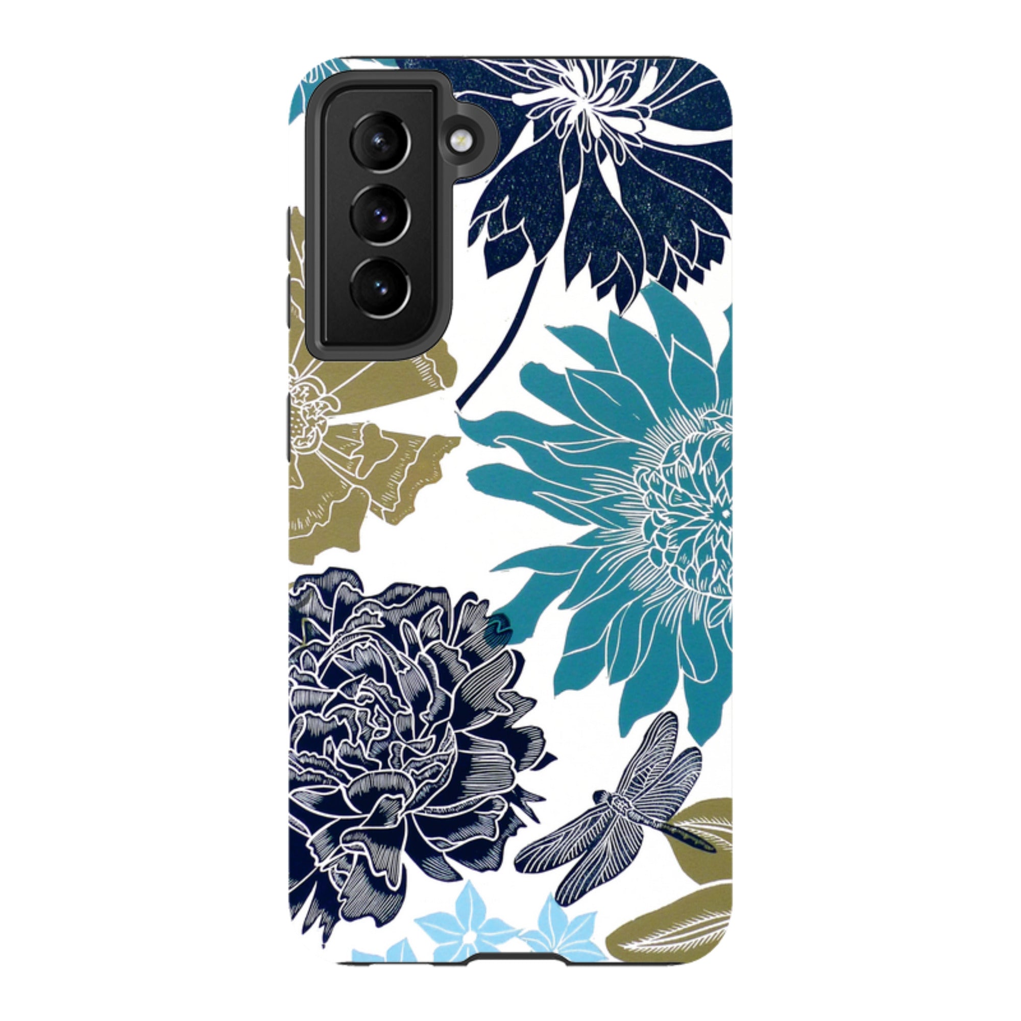 Samsung Tough Case - Cottage Garden Dragonfly By Kate Heiss
