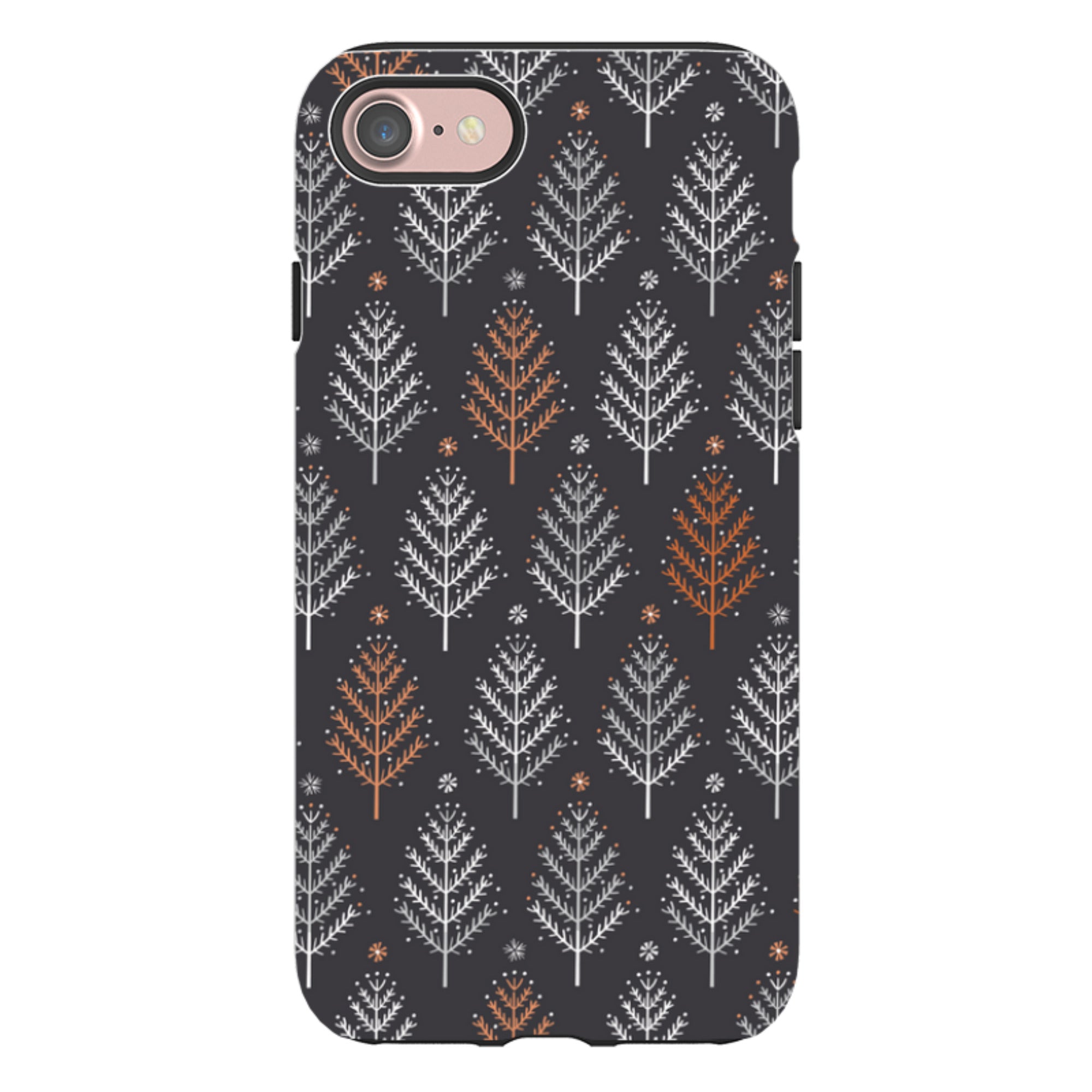 iPhone Tough Case - Winterfold Trees By Ali Brookes