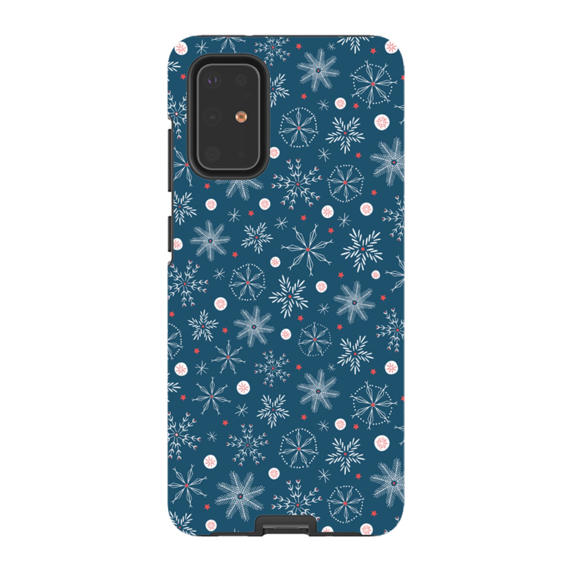 Samsung Tough Case - Christmas Snowflakes By Ali Brookes