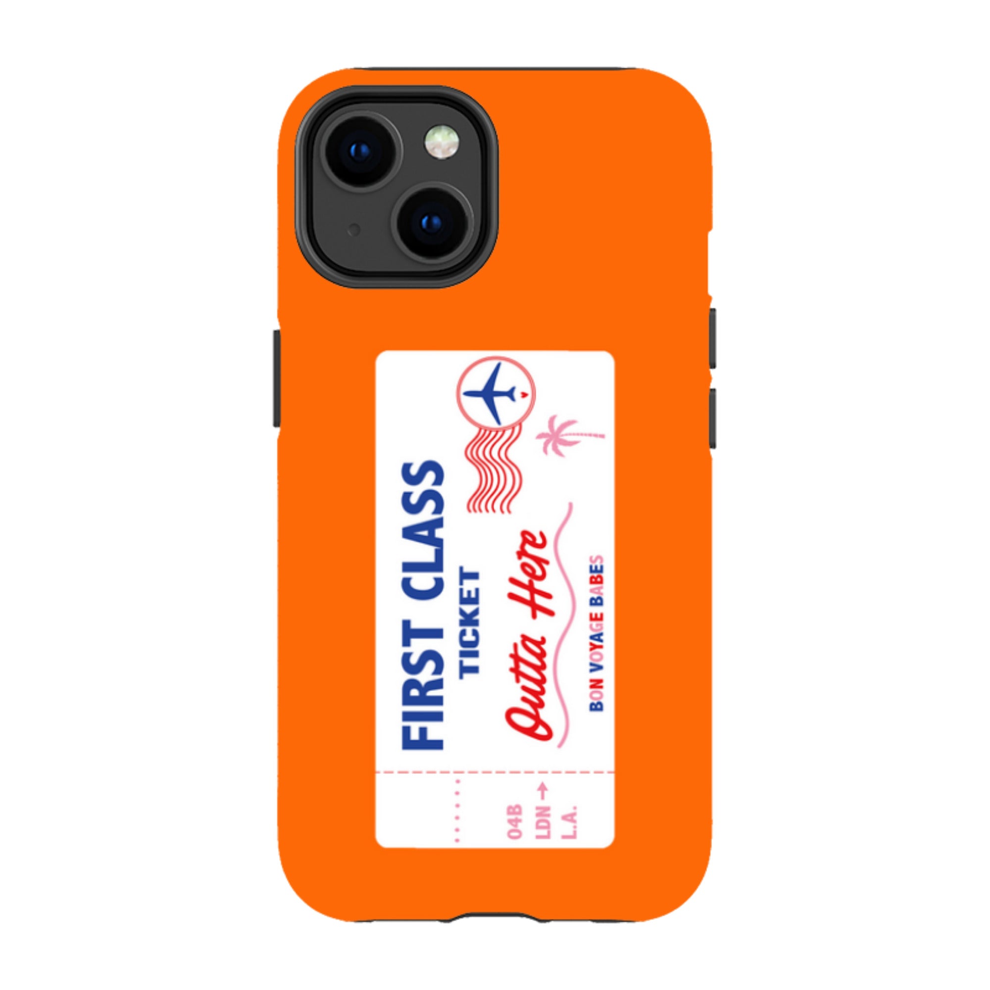 iPhone Tough Case - First Class Orange