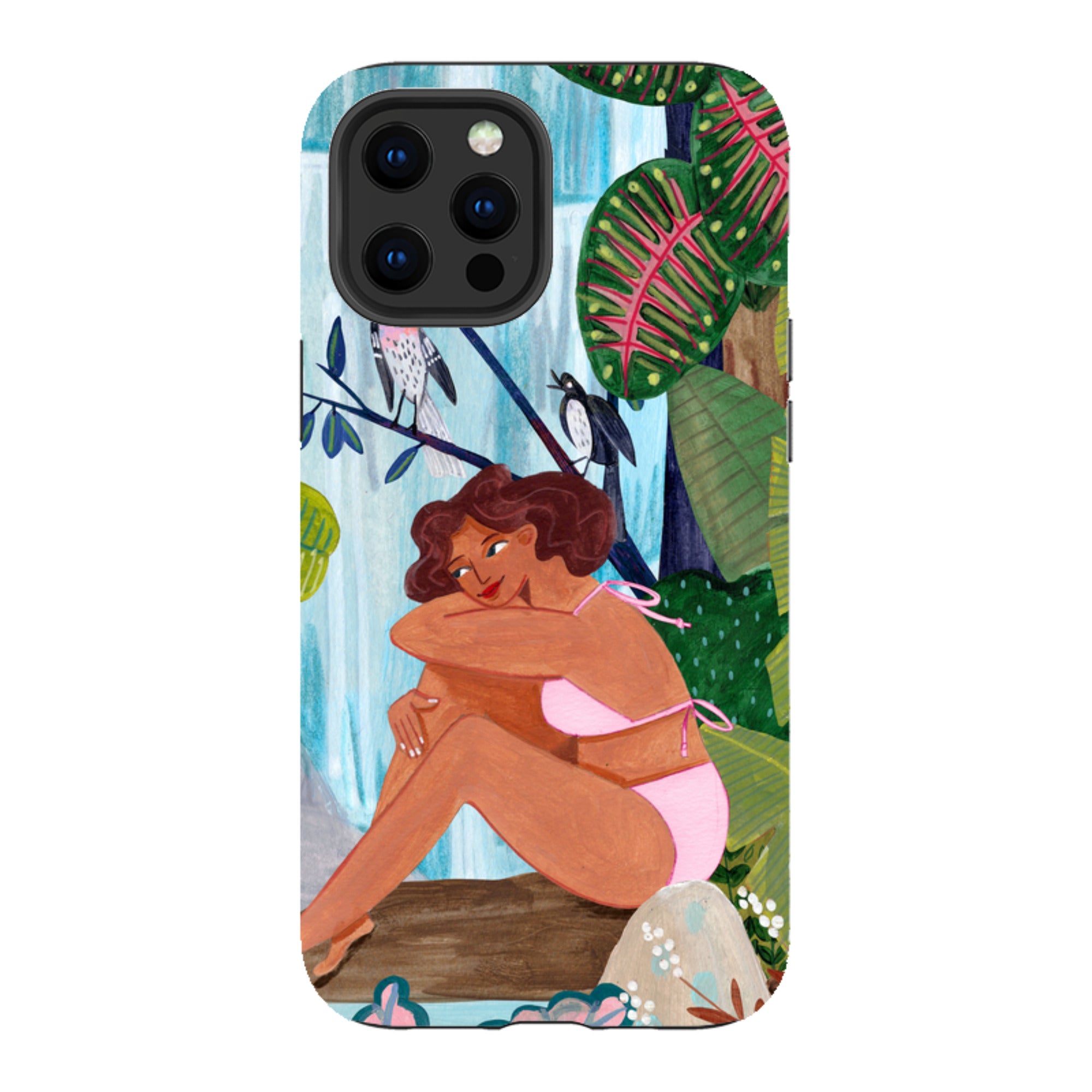 iPhone Tough Case - Waterfall By Caroline Bonne Muller