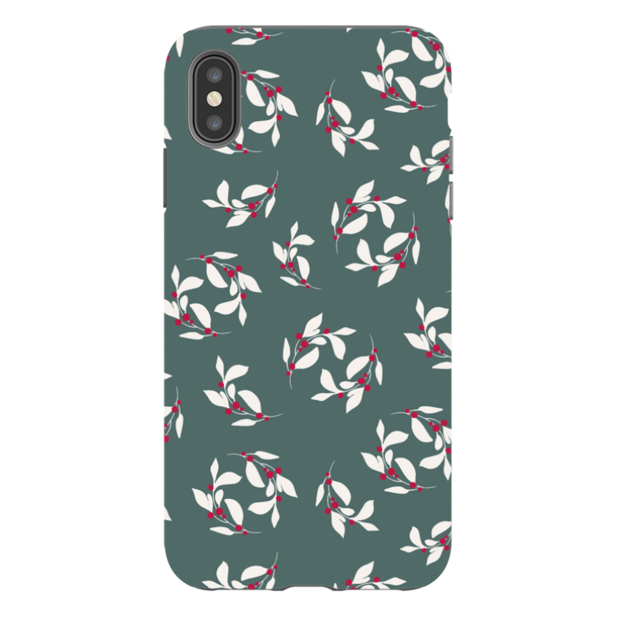 iPhone Tough Case - Winter Floral