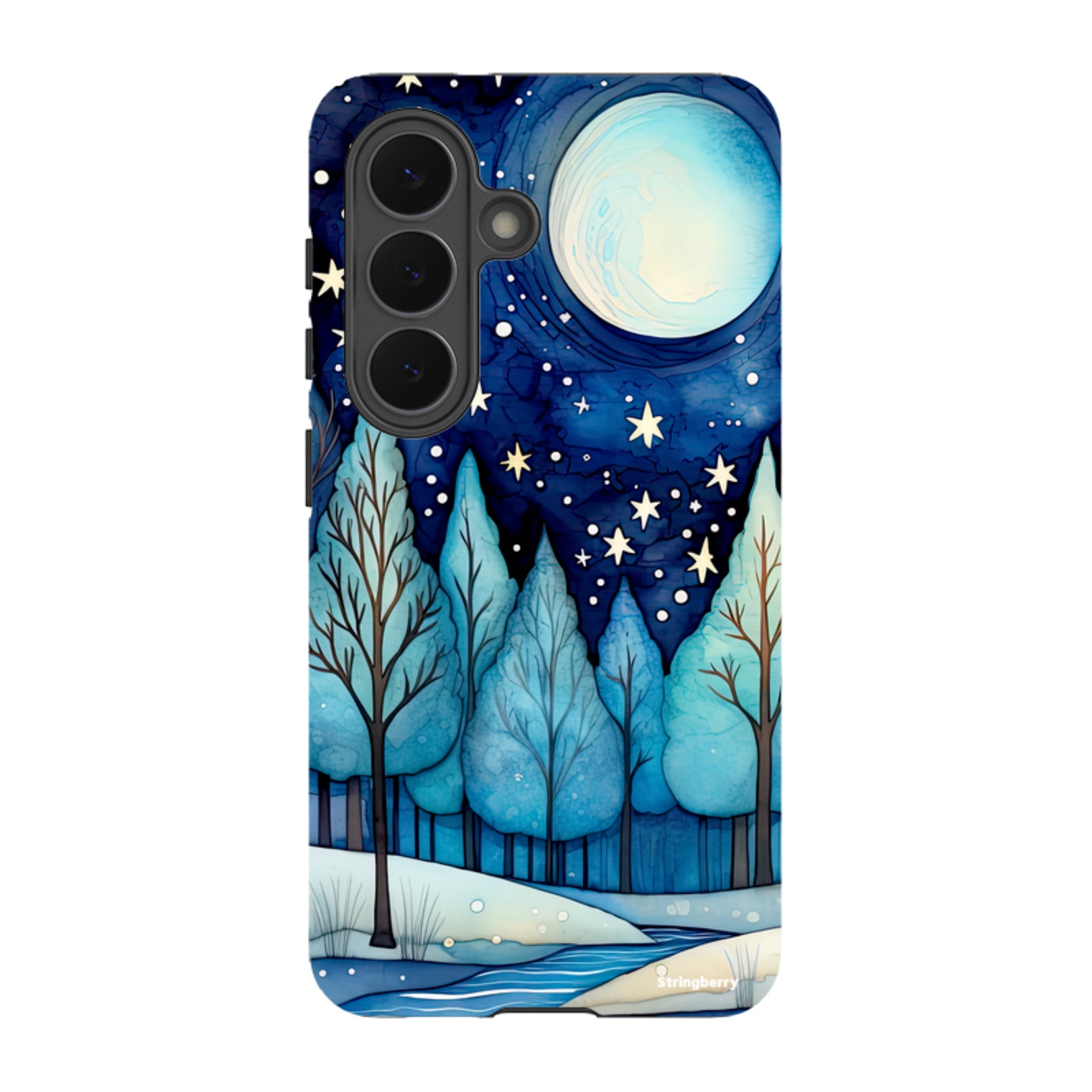 Samsung Tough Case - Blue Ice Canal