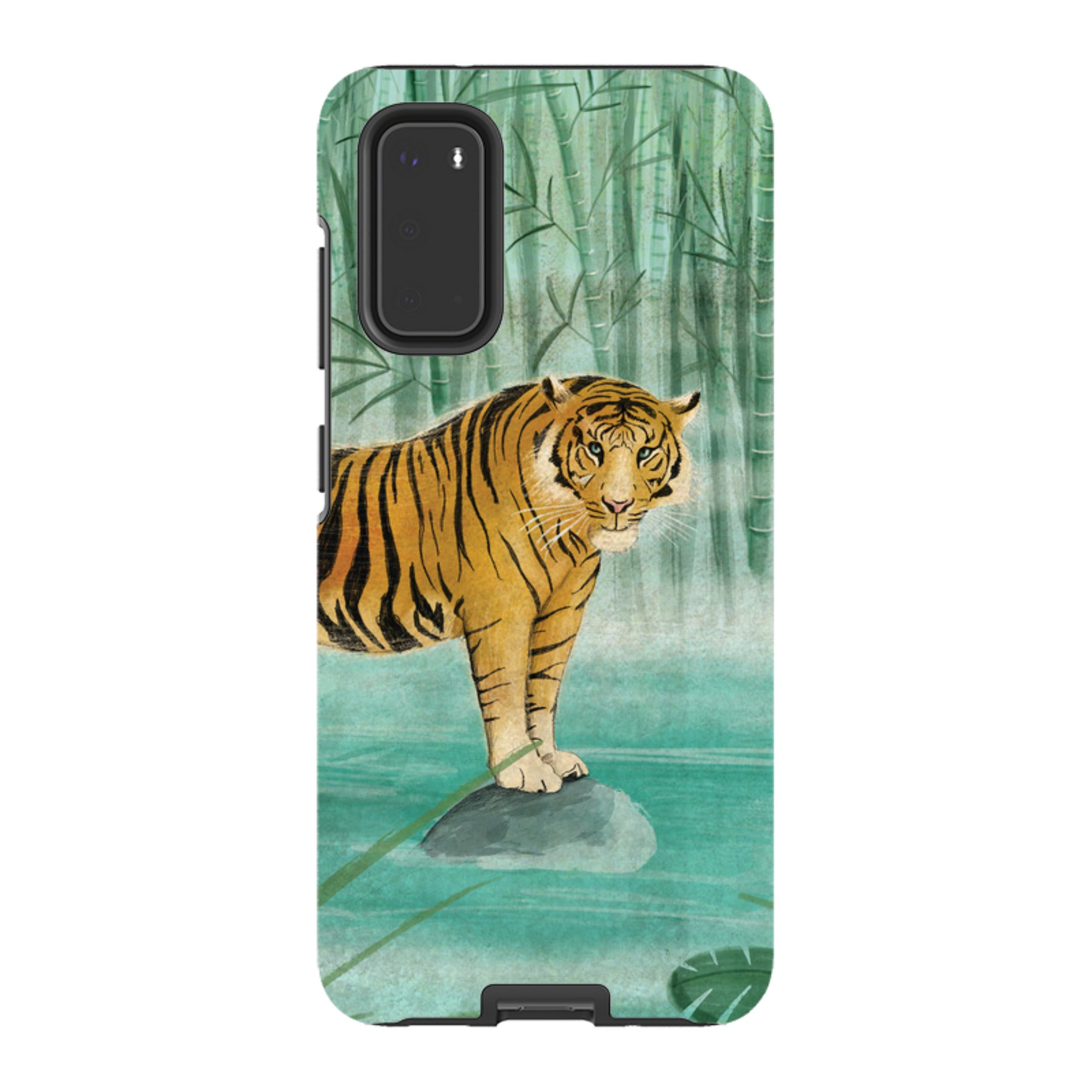 Samsung Tough Case - Tiger By Maja Lindberg