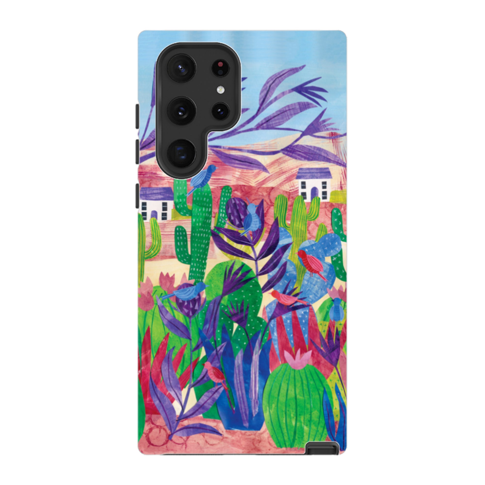 Samsung Tough Case - Desert Cactus By Tracey English