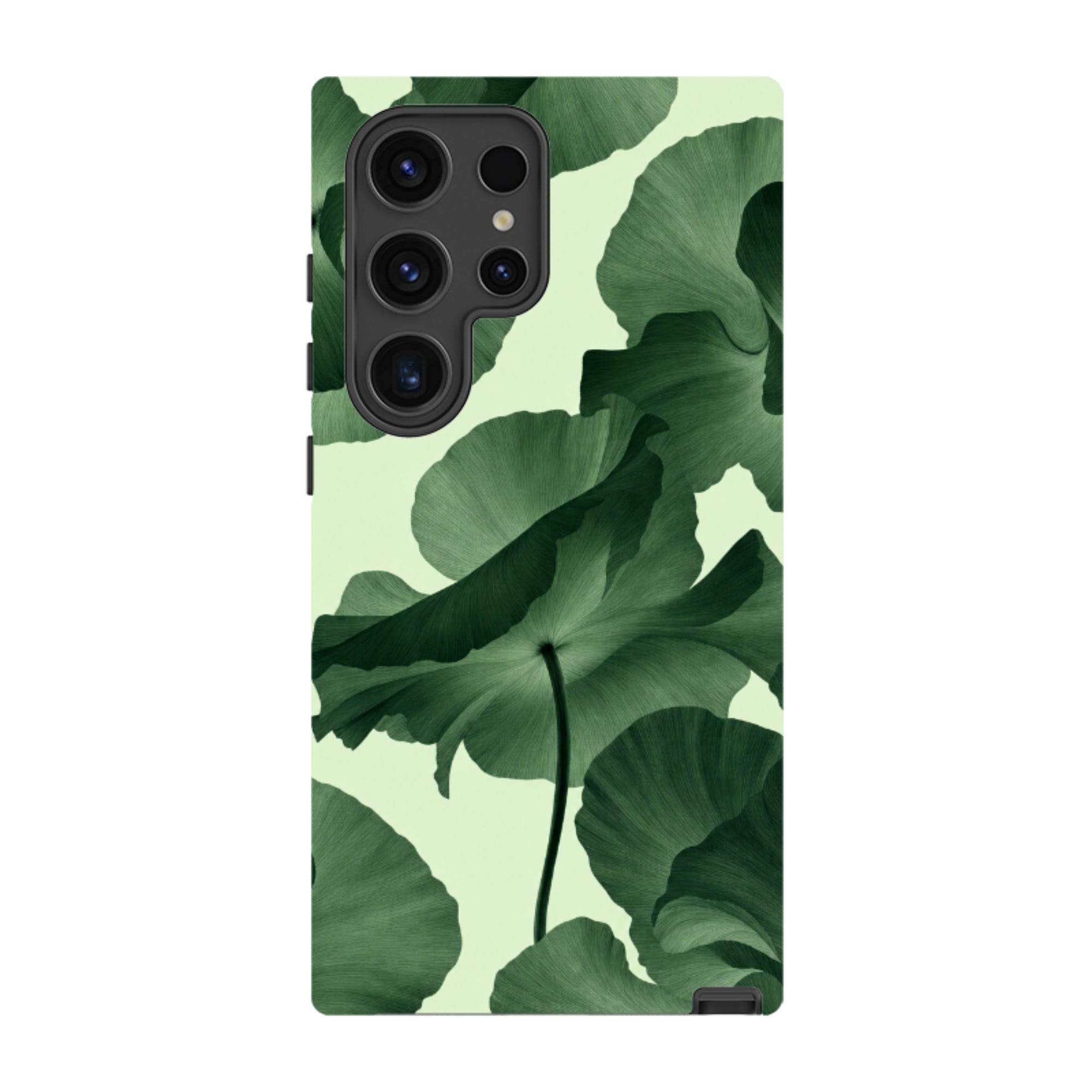 Samsung Tough Case - Sage Green Poppy