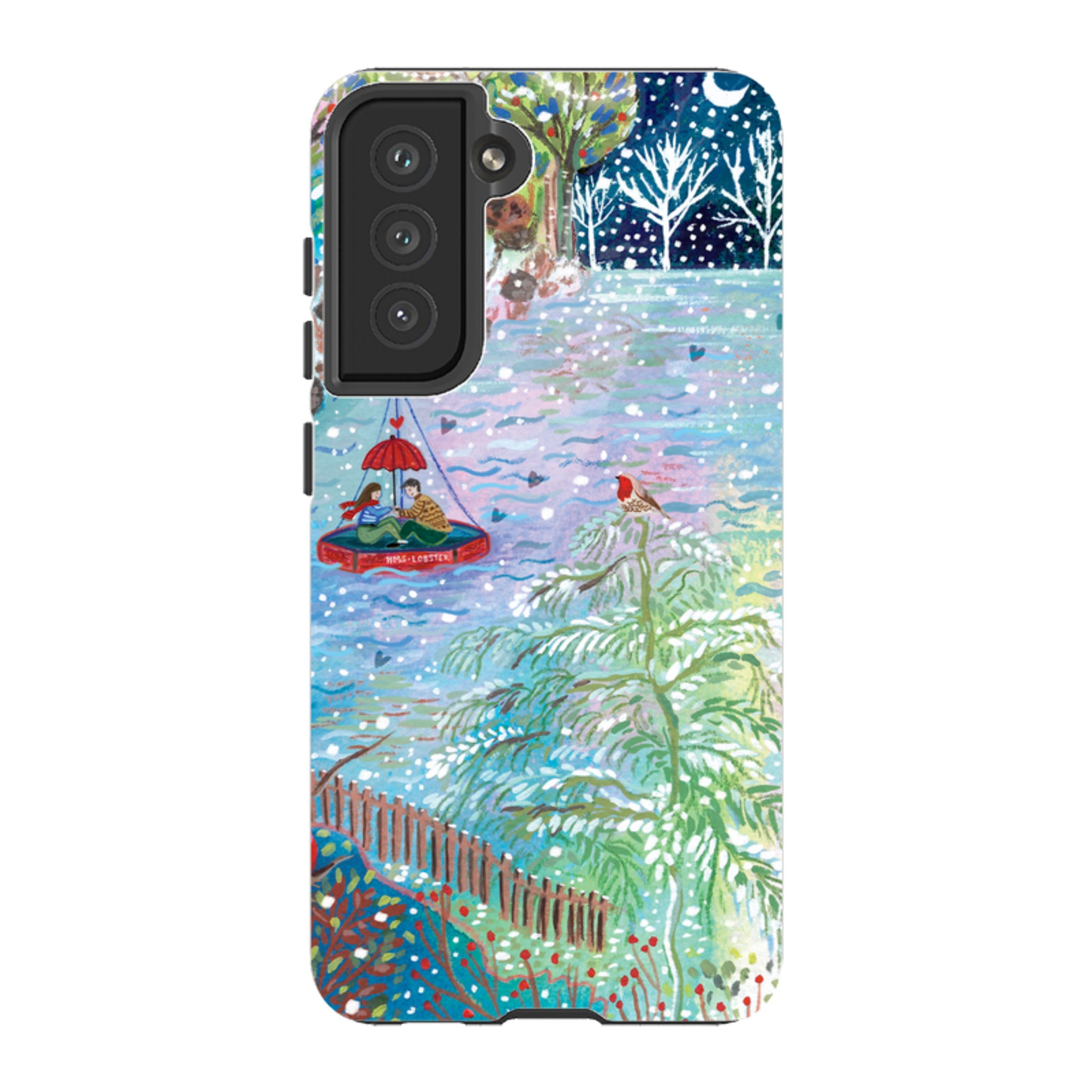Samsung Tough Case - A Wee Winter Harbour By Emma Frances Grant