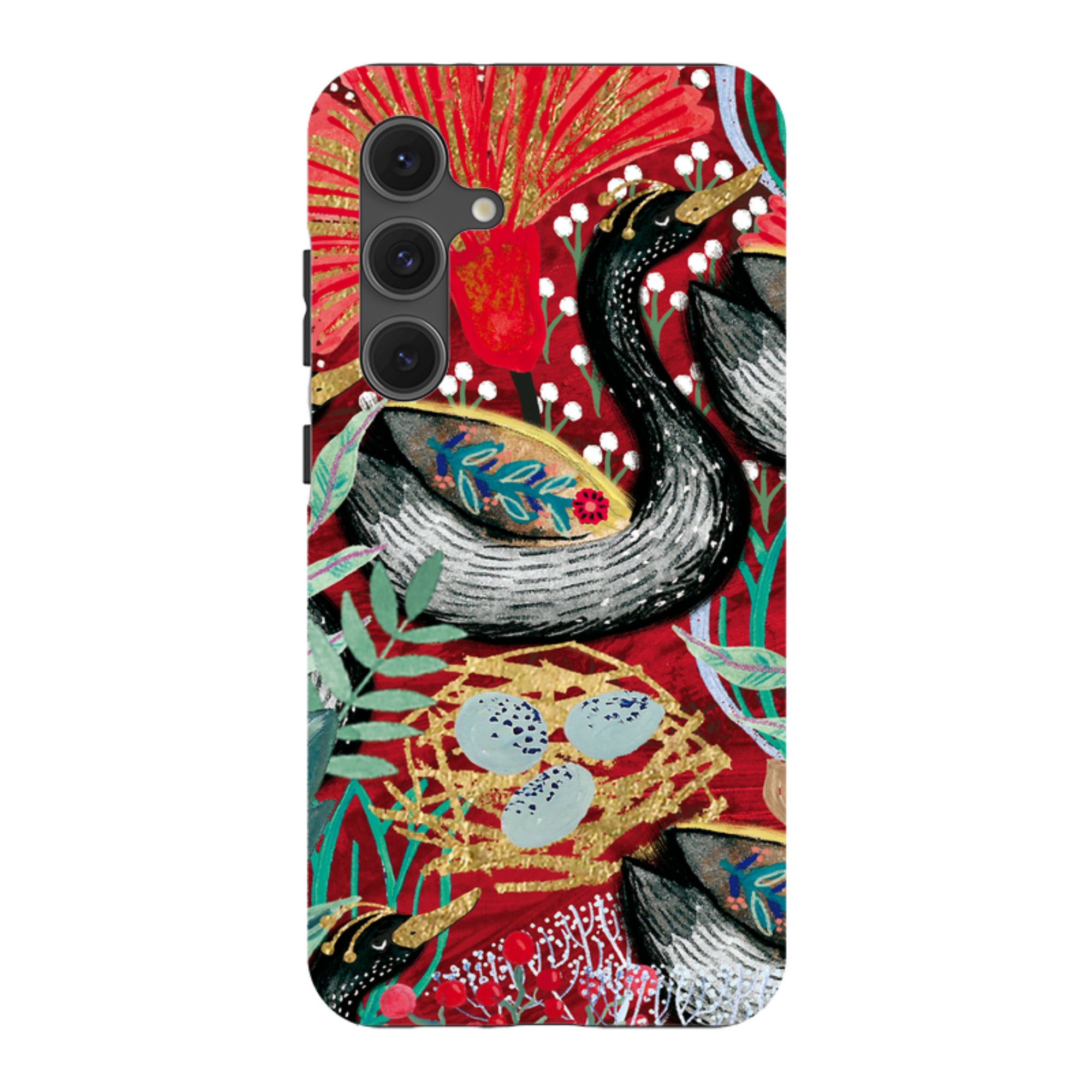 Samsung Tough Case - Eight Geese A Laying By Emma Frances Grant