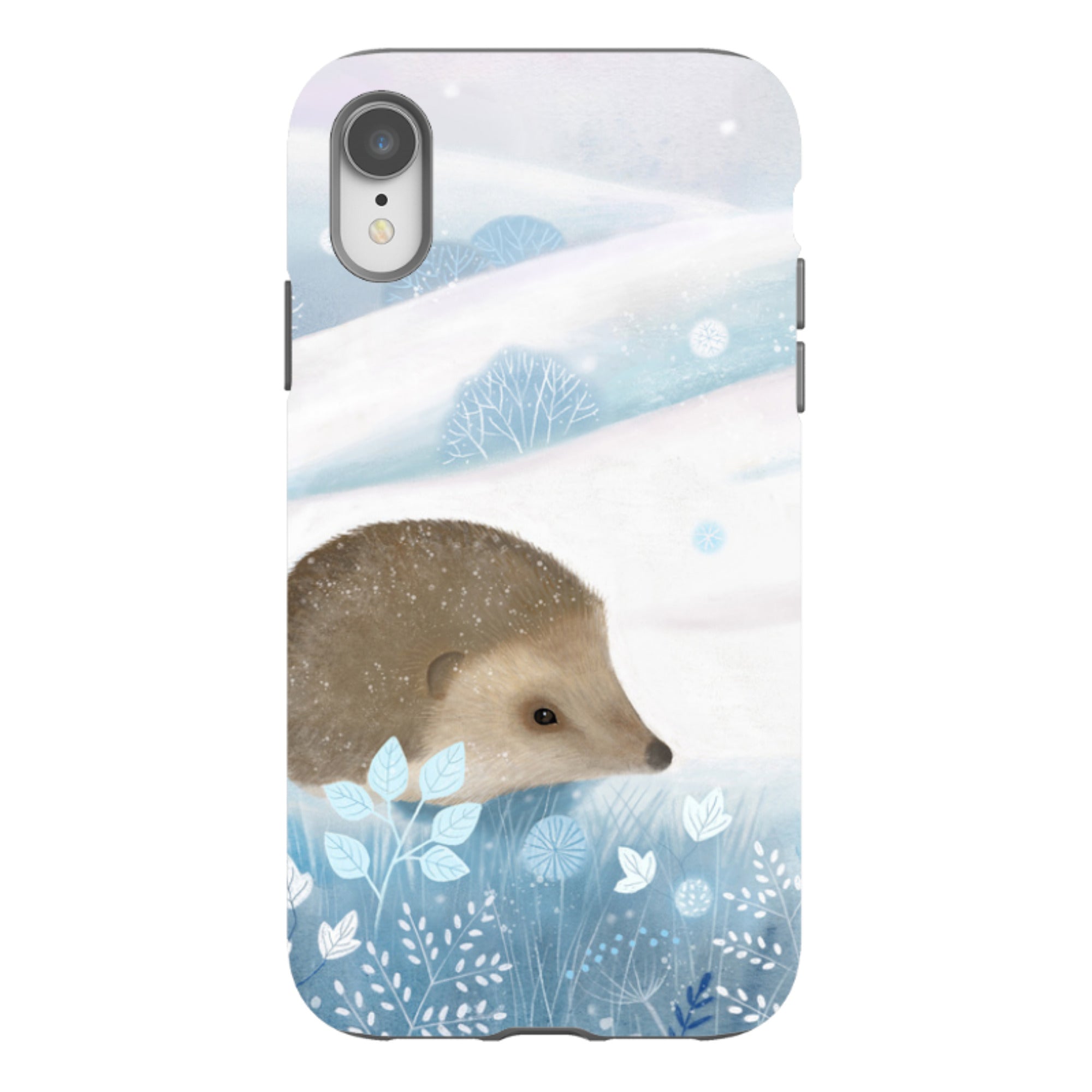 iPhone Tough Case - Winter Hedgehog By Bex Parkin