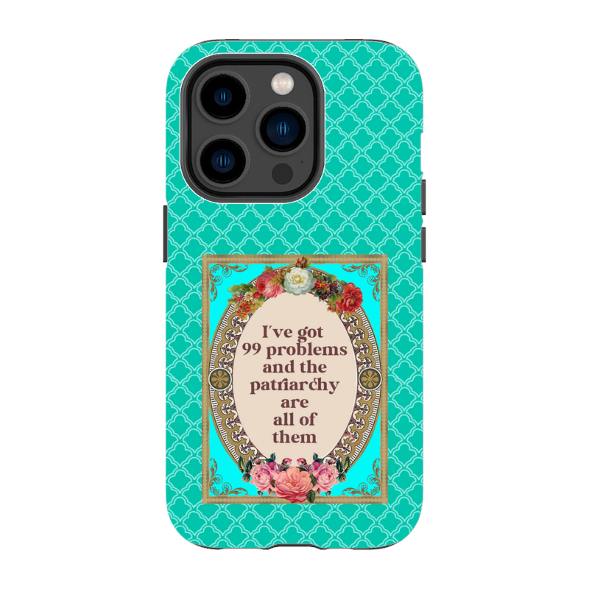 iPhone Tough Case - 99 Problems By Clare Jordan
