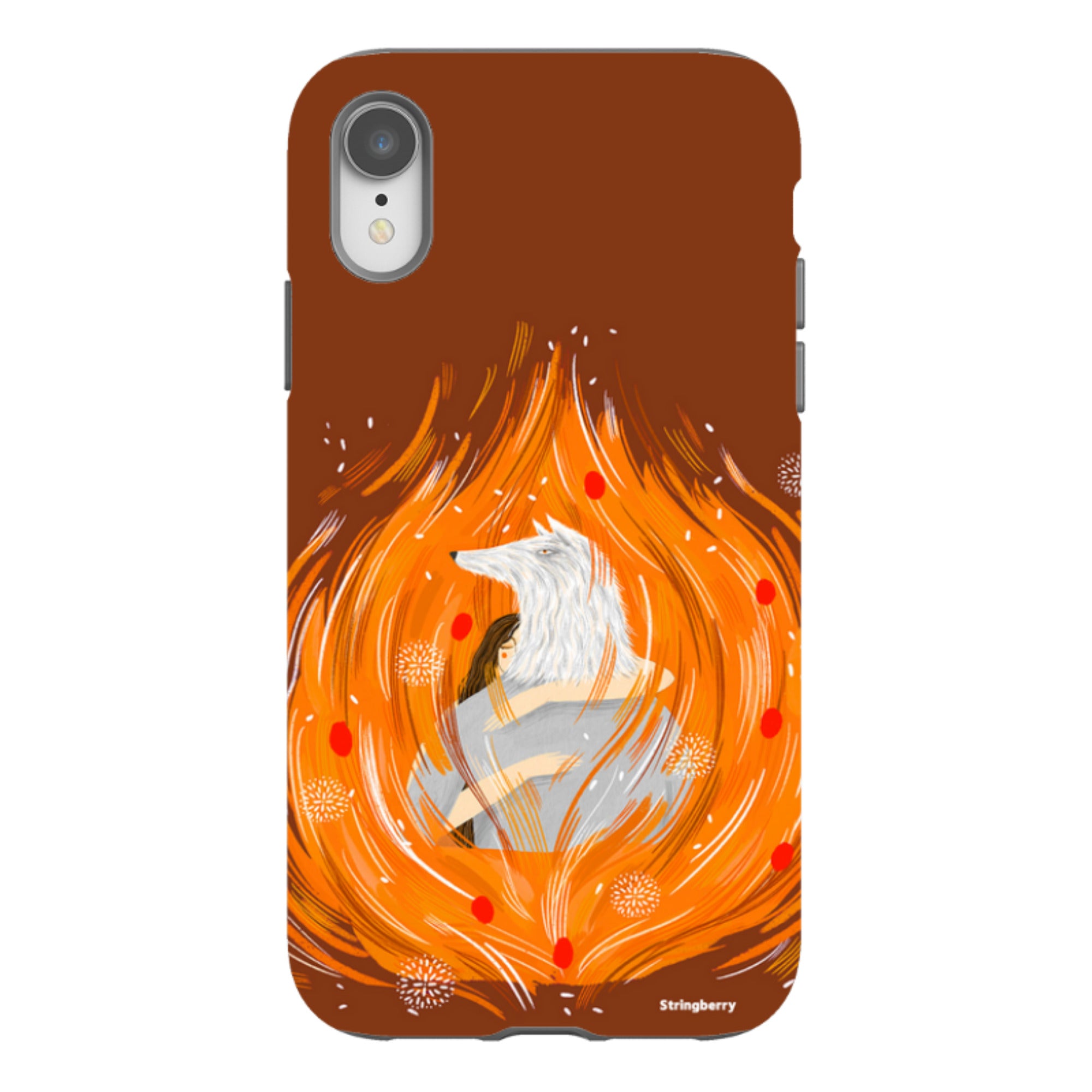 iPhone Tough Case - Fire Of Us By Madalina Andronic