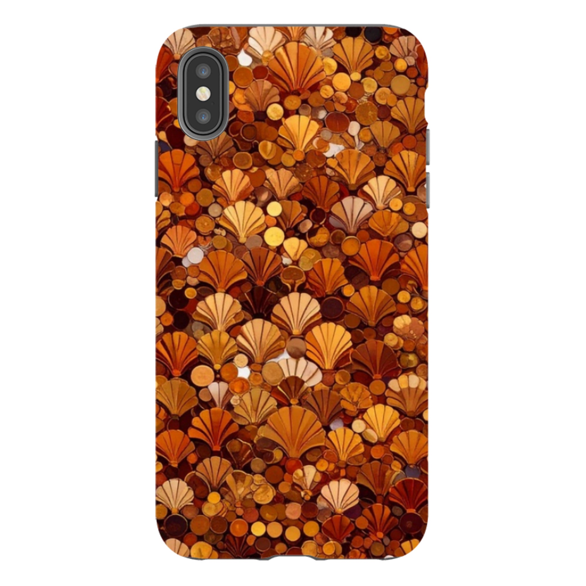 iPhone Tough Case - Golden Shells
