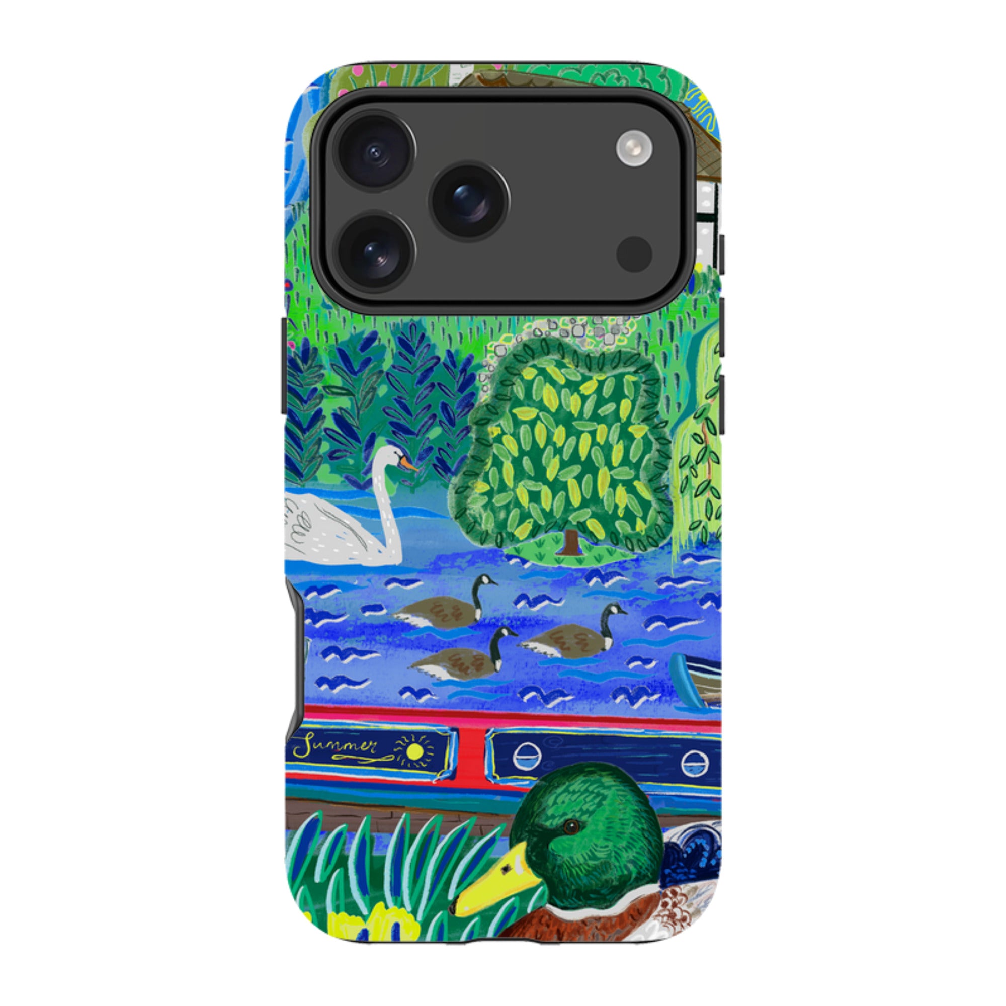 iPhone Tough Case - Canalside By Emma Frances Grant