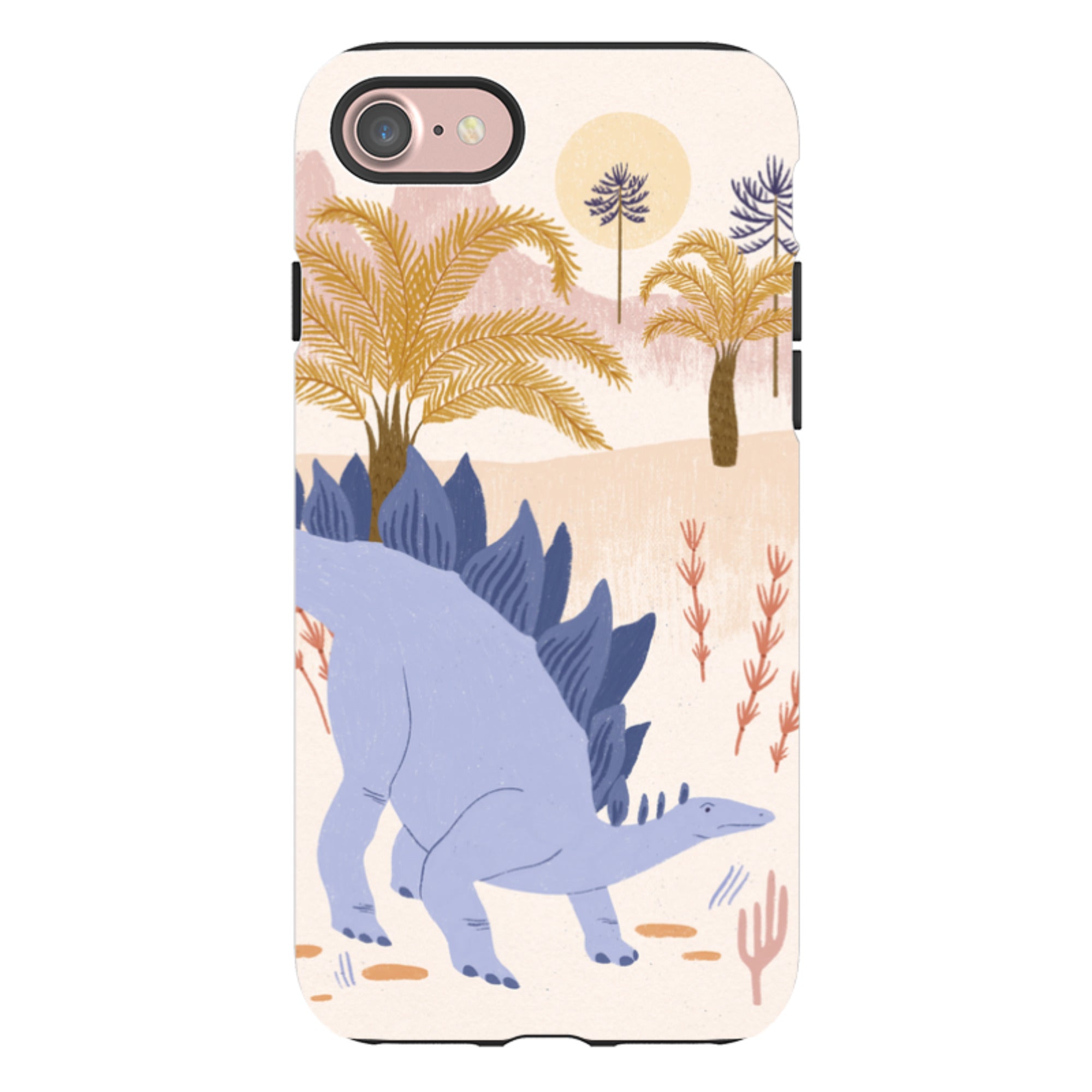 iPhone Tough Case - Stegosaurus By Meghann Rader