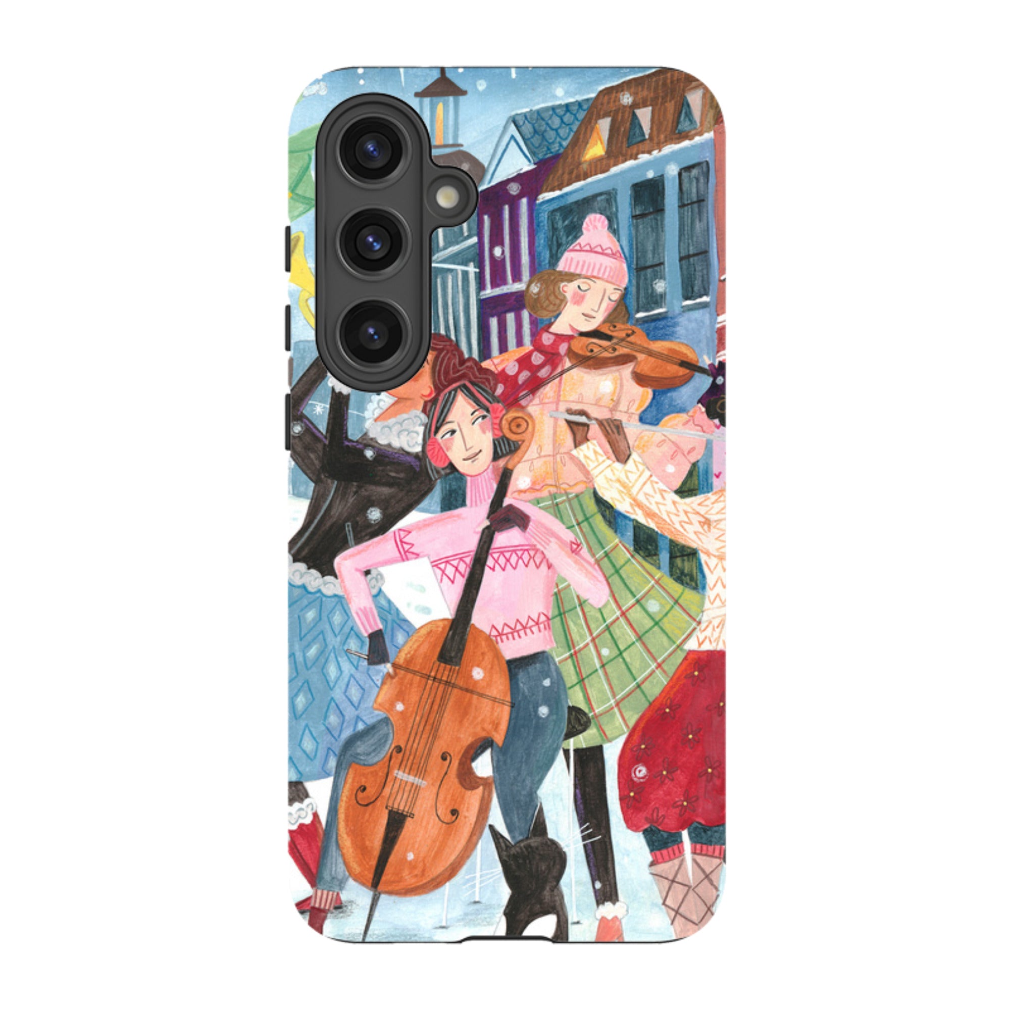 Samsung Tough Case - Musical Winter By Caroline Bonne Muller