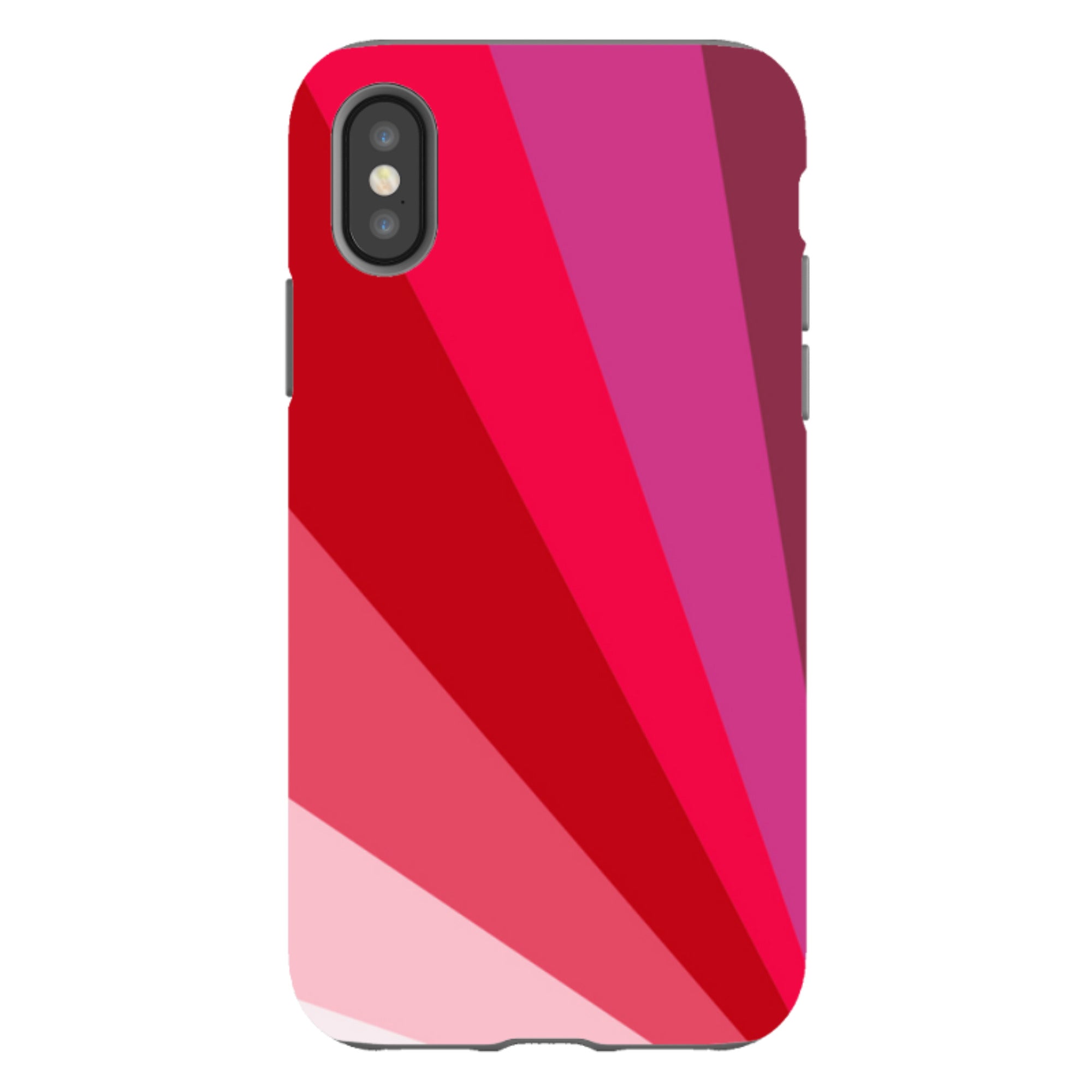 iPhone Tough Case - Ruby Fan By Kitty Joseph