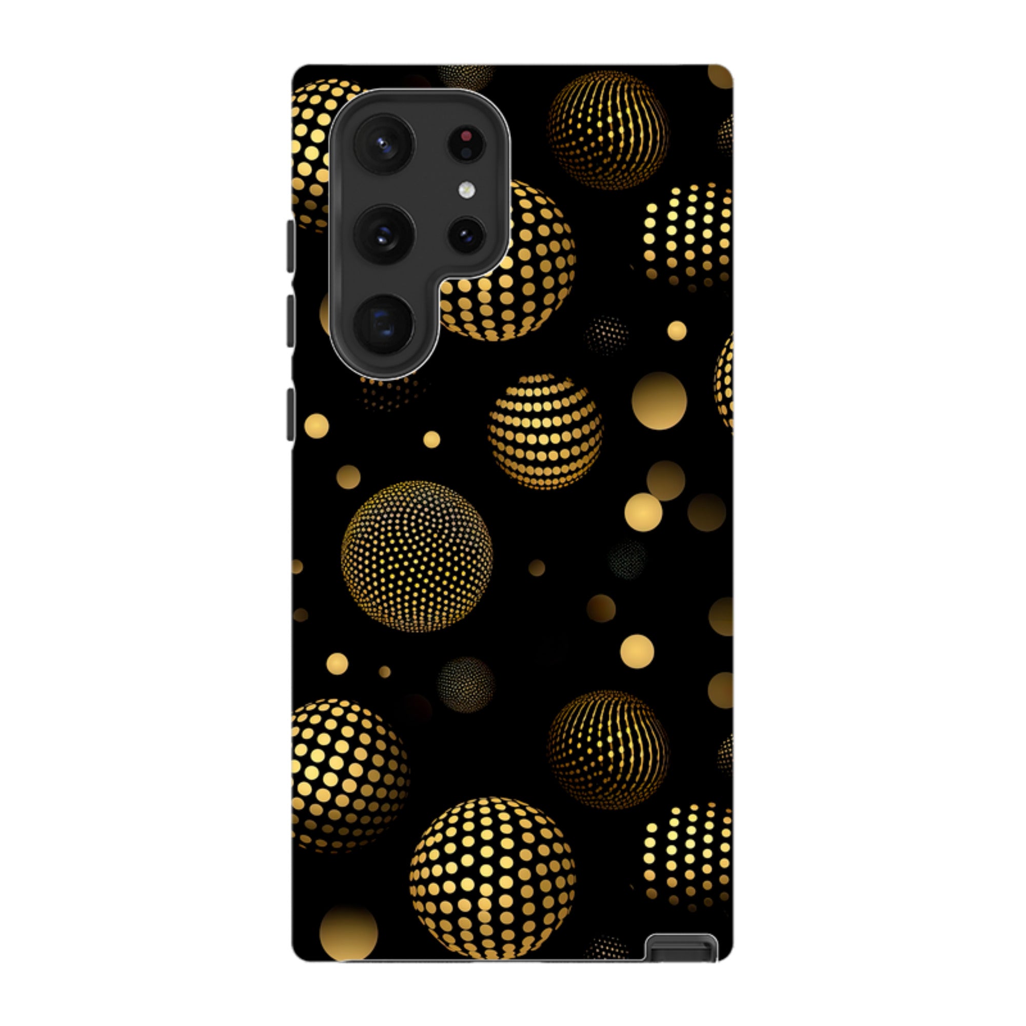 Samsung Tough Case - Dark Polka