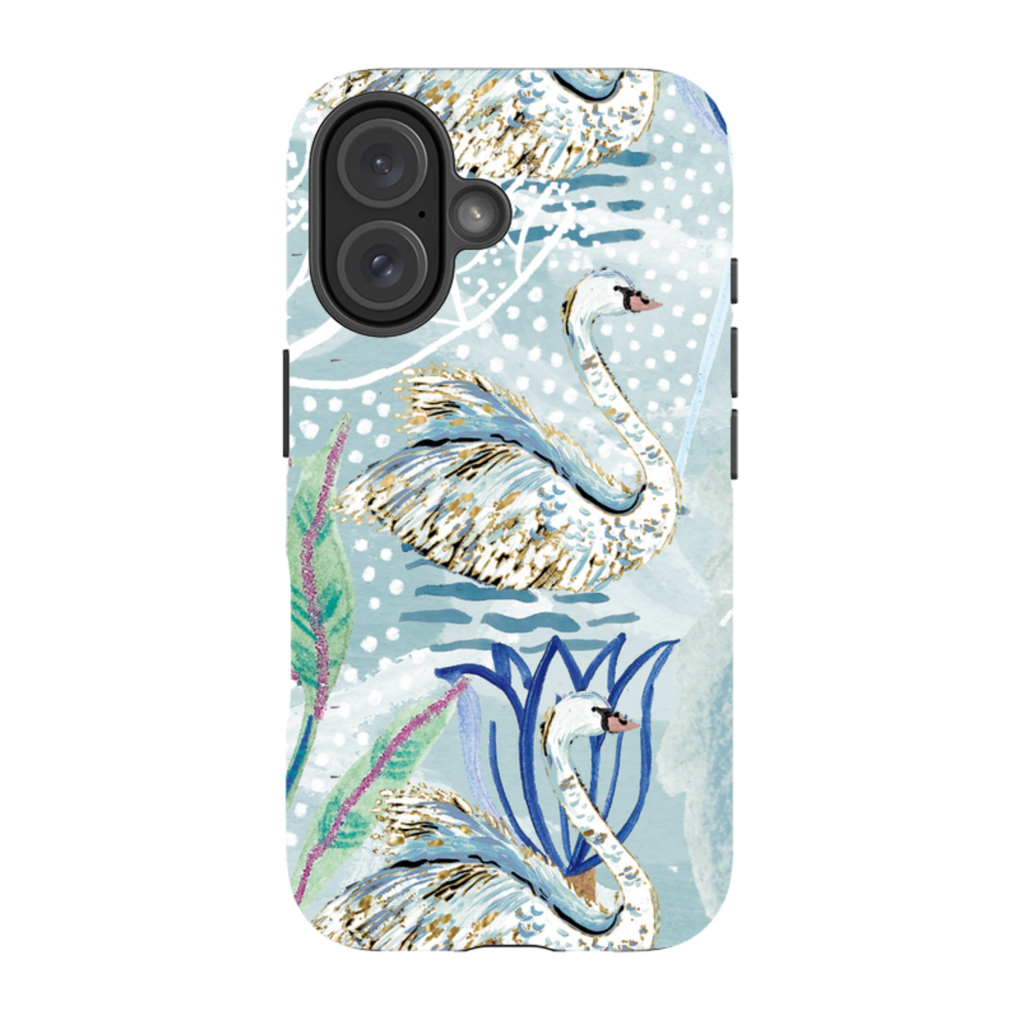 iPhone Tough Case - Seven Swans III By Emma Frances Grant