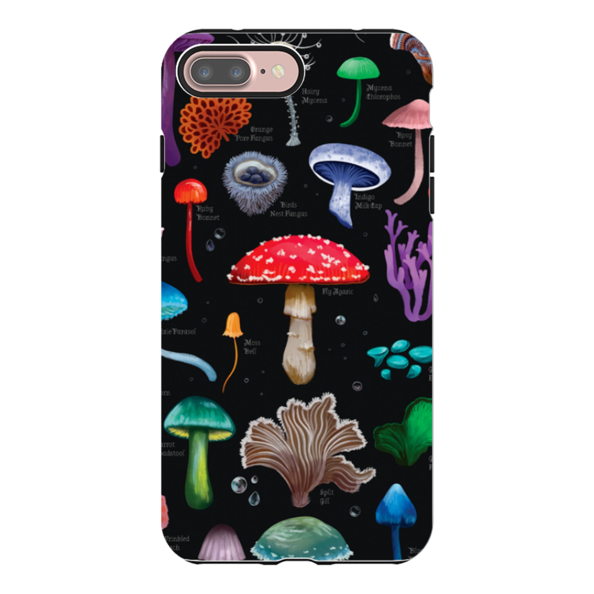 iPhone Tough Case - Mushrooms By Anna Stead
