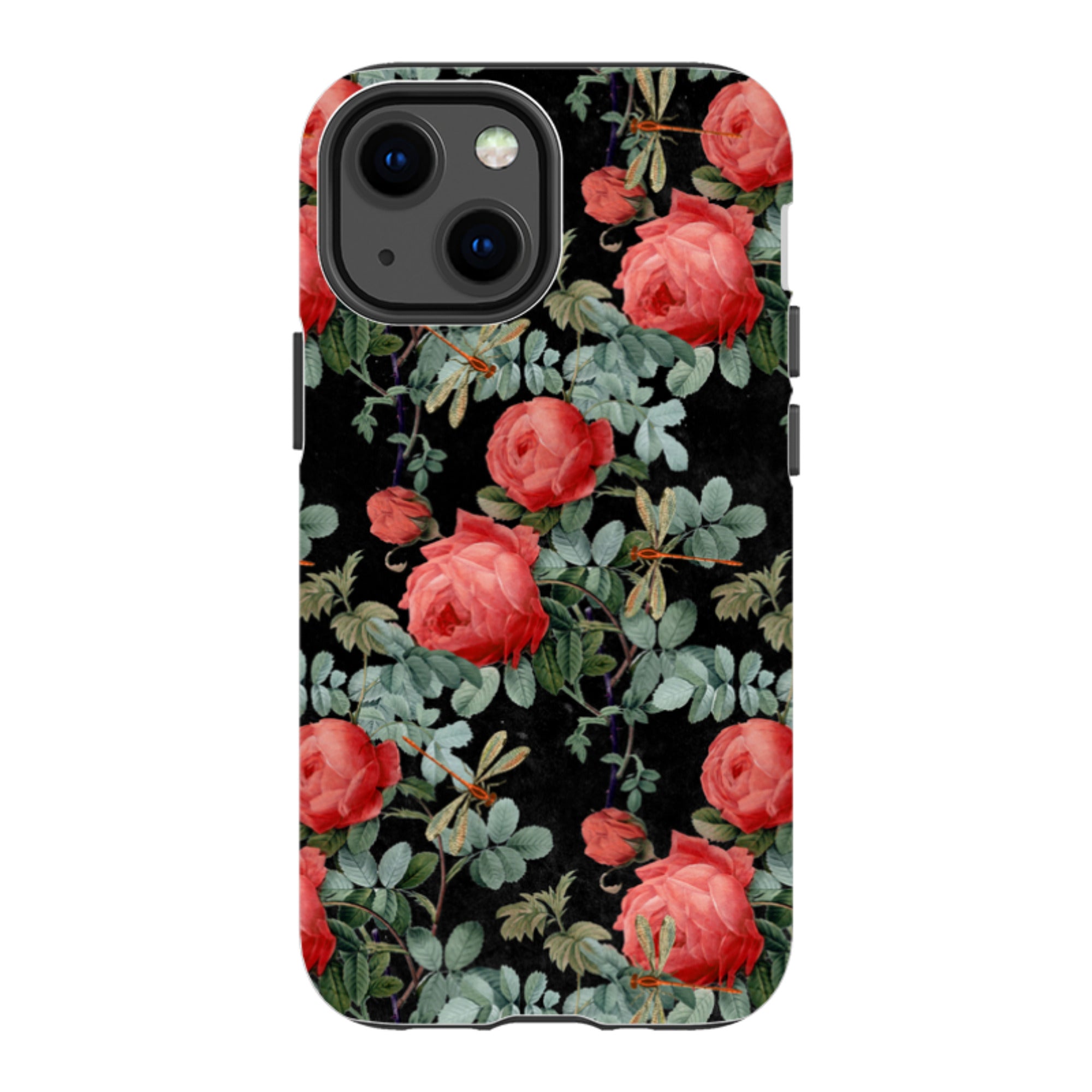 iPhone Tough Case - Dragons And Roses
