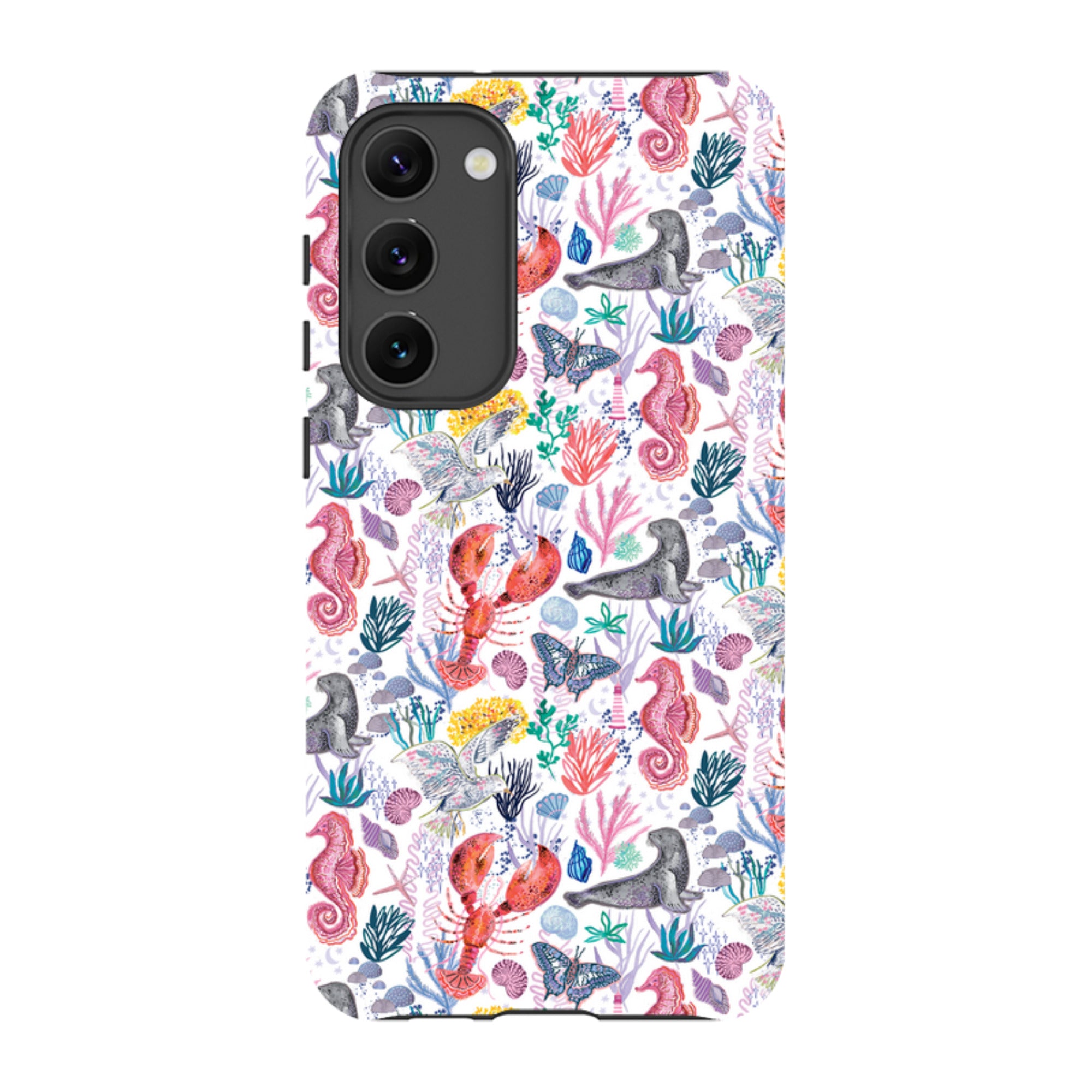 Samsung Tough  Case - Coastline Pattern B By Emma Frances Grant