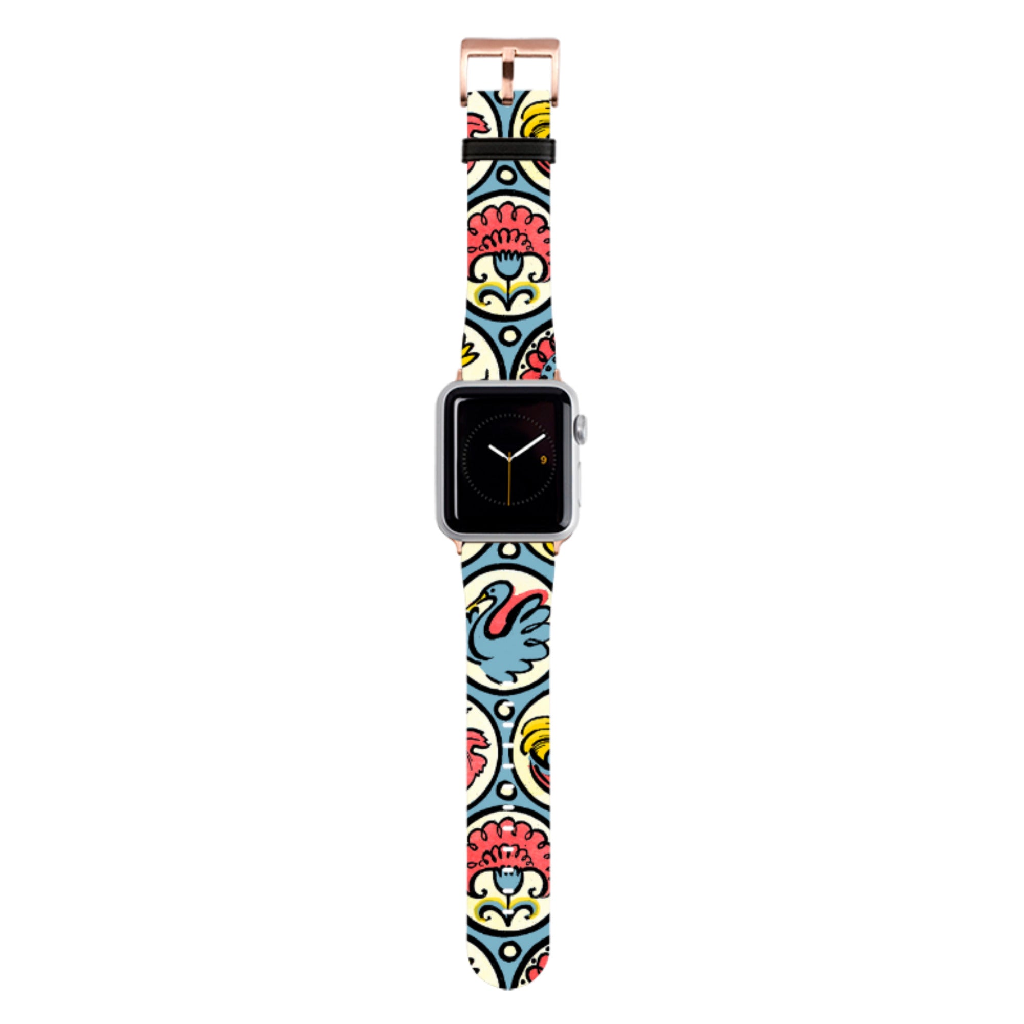 Birds, Fish & Fruit Apple Watch Strap By Cressida Bell