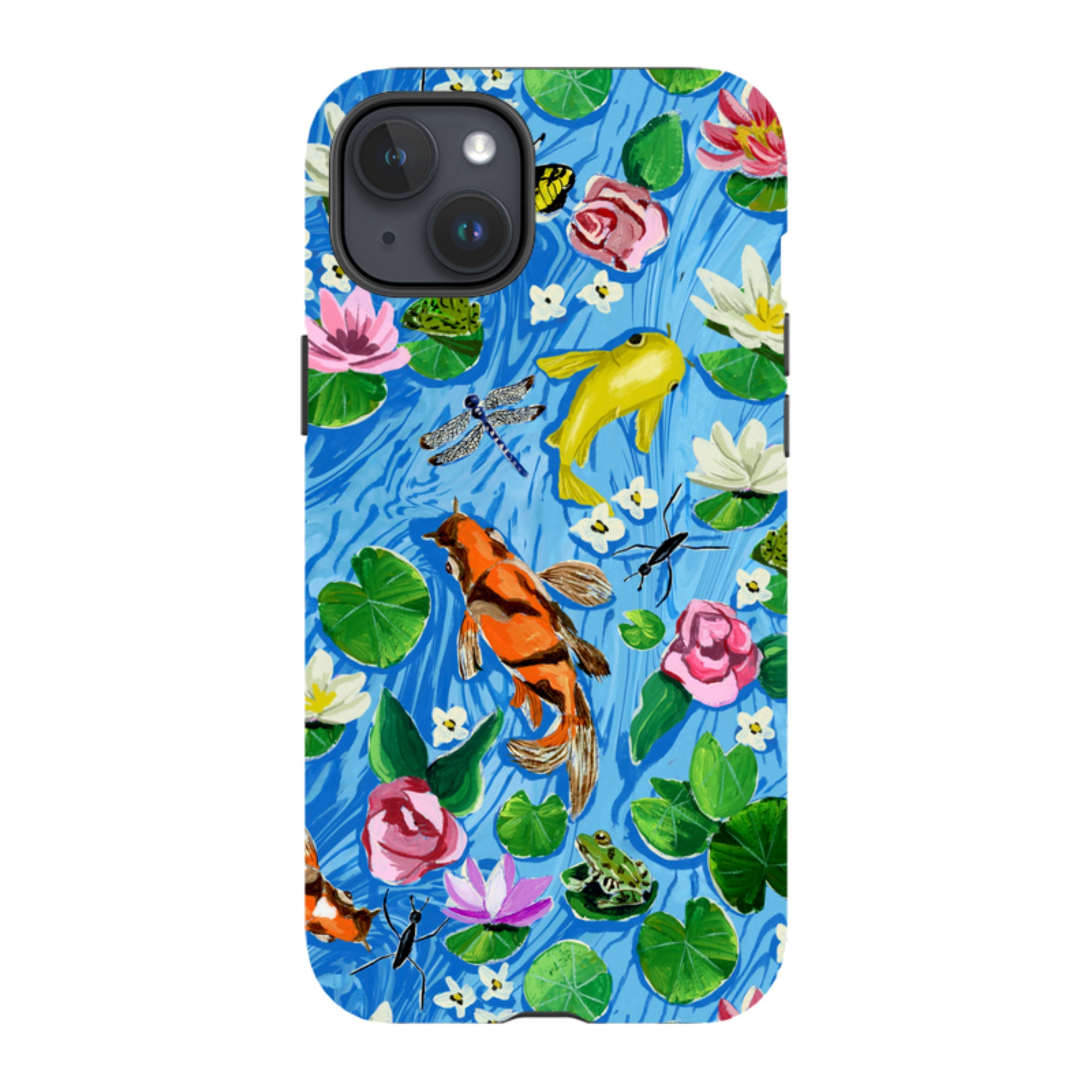iPhone MagSafe Tough Case - Floral Pond By Abby Jacobs