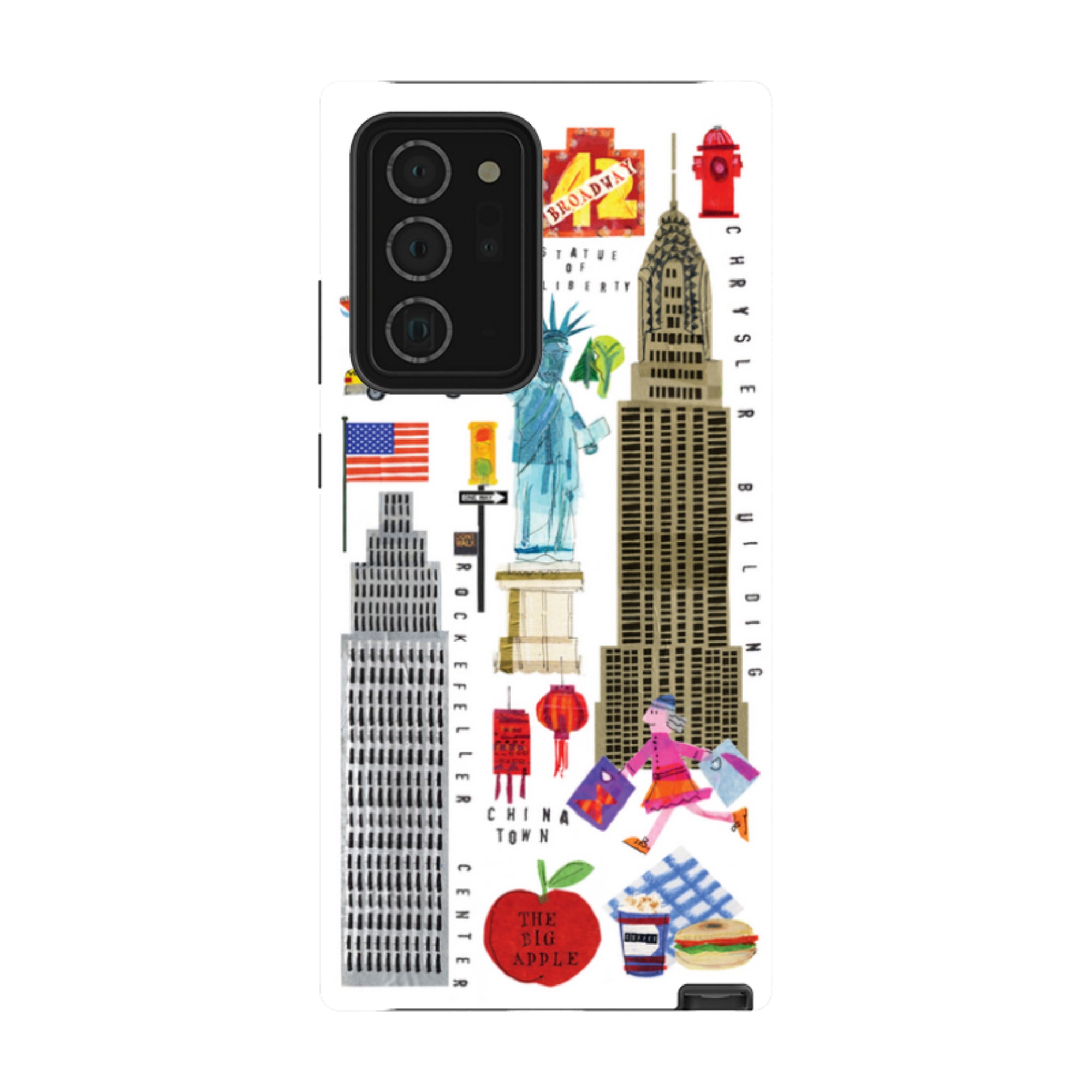 Samsung Tough Case - New York Icons By Tracey English