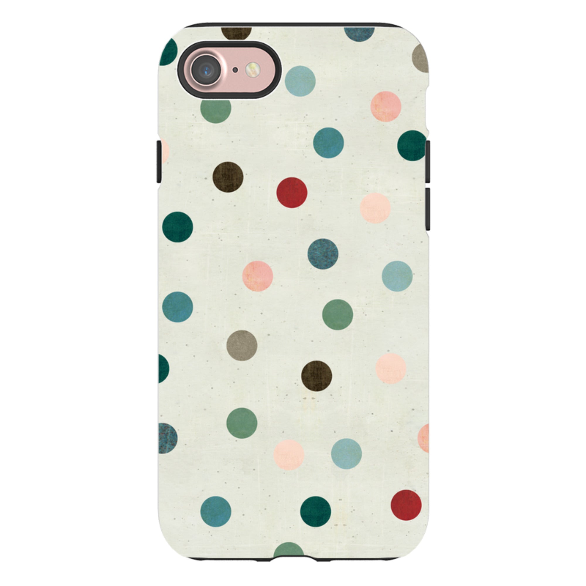 iPhone Tough Case - Whale Rider Dots By Katherine Quinn