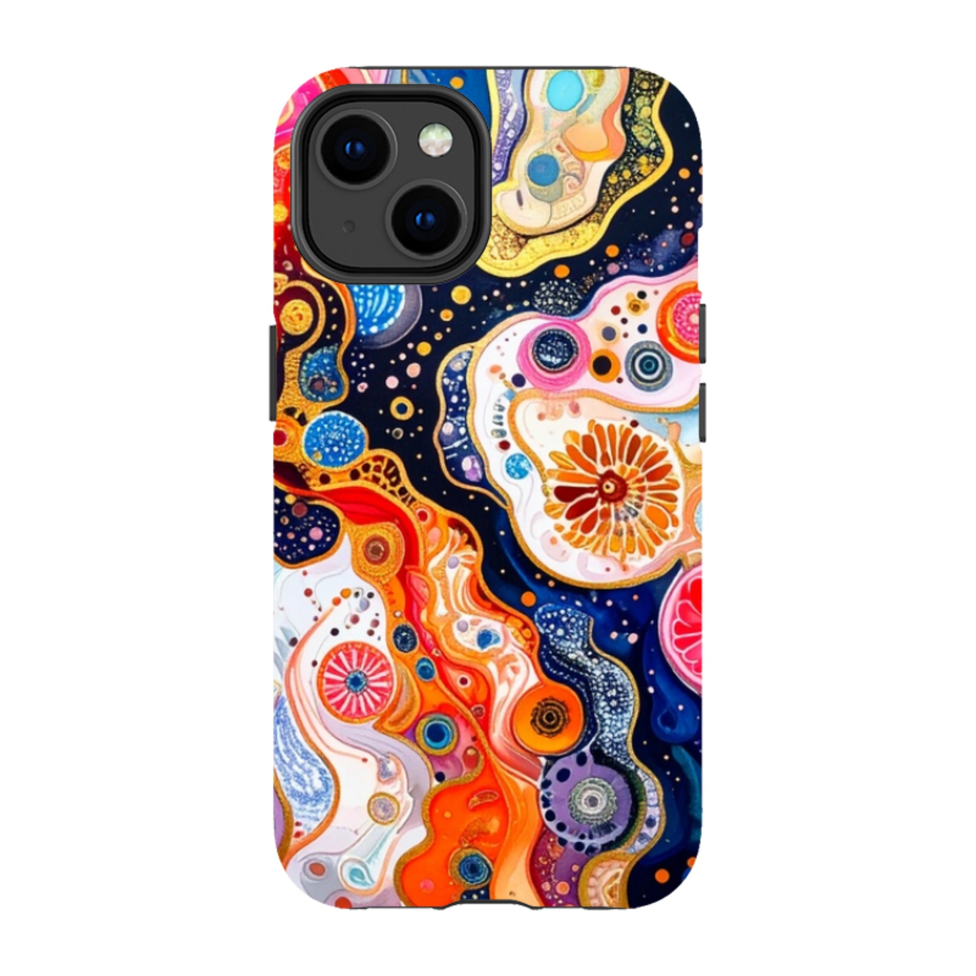 iPhone Tough Case - Cloud Marble